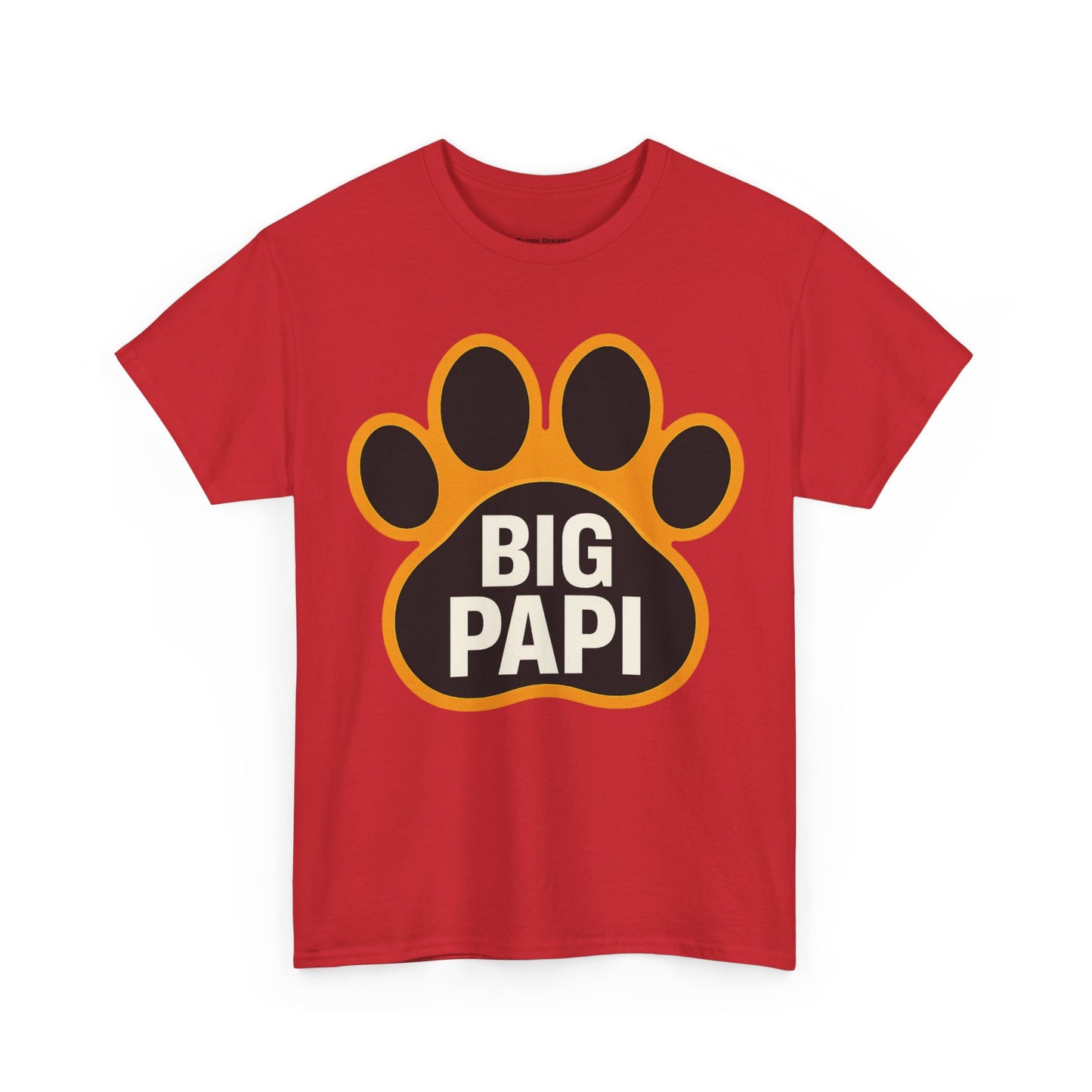 Big Papi Unisex Heavy Cotton Tee, Funny Animal Lover Shirt, Pet Parent Gift, Casual Wear, Birthday Apparel