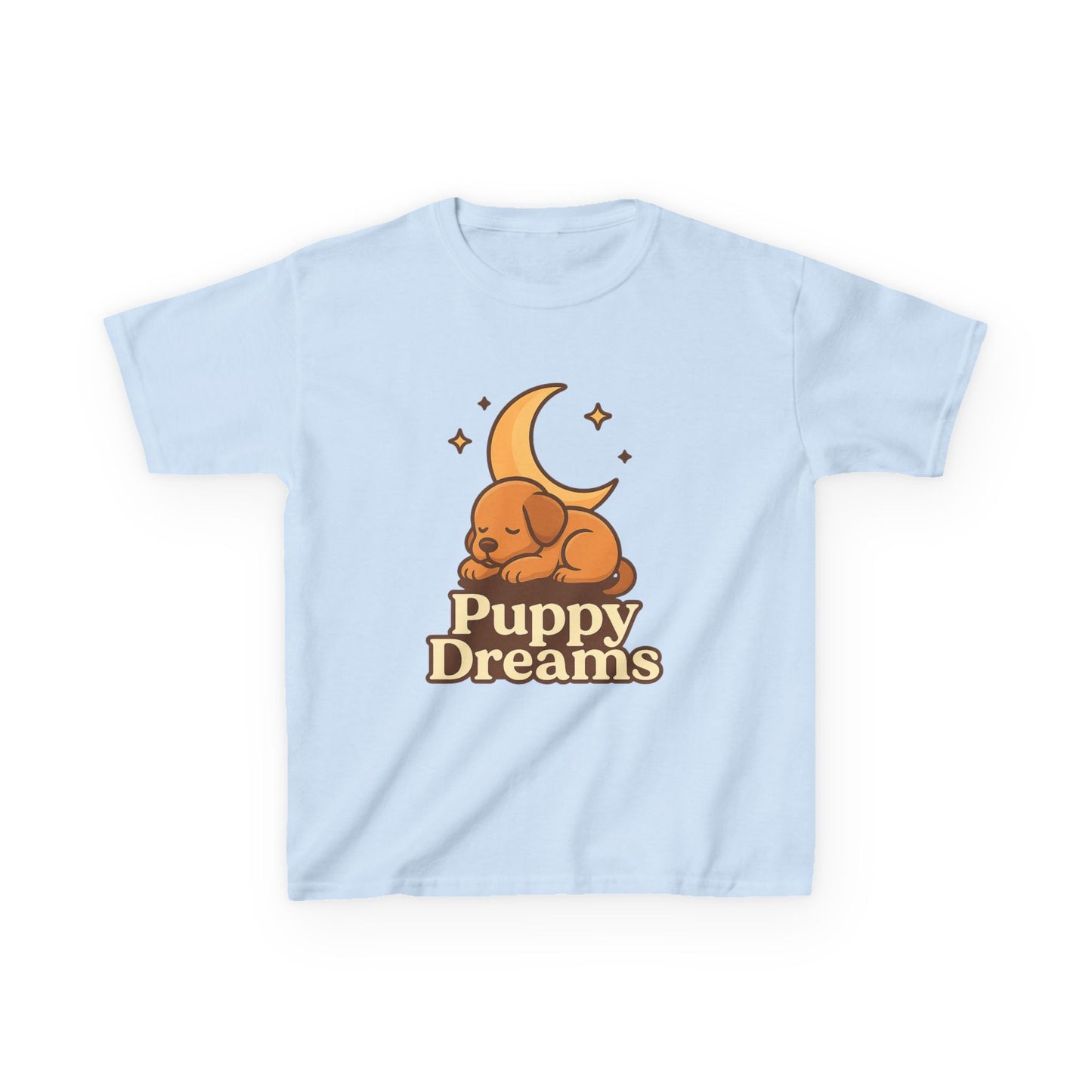 Puppy Dreams Kids Tee, Dreamy Cotton T-Shirt for Children, Cute Dog Shirt, Animal Lover Gift, Birthday Party Outfit, Cozy Everyday Wear