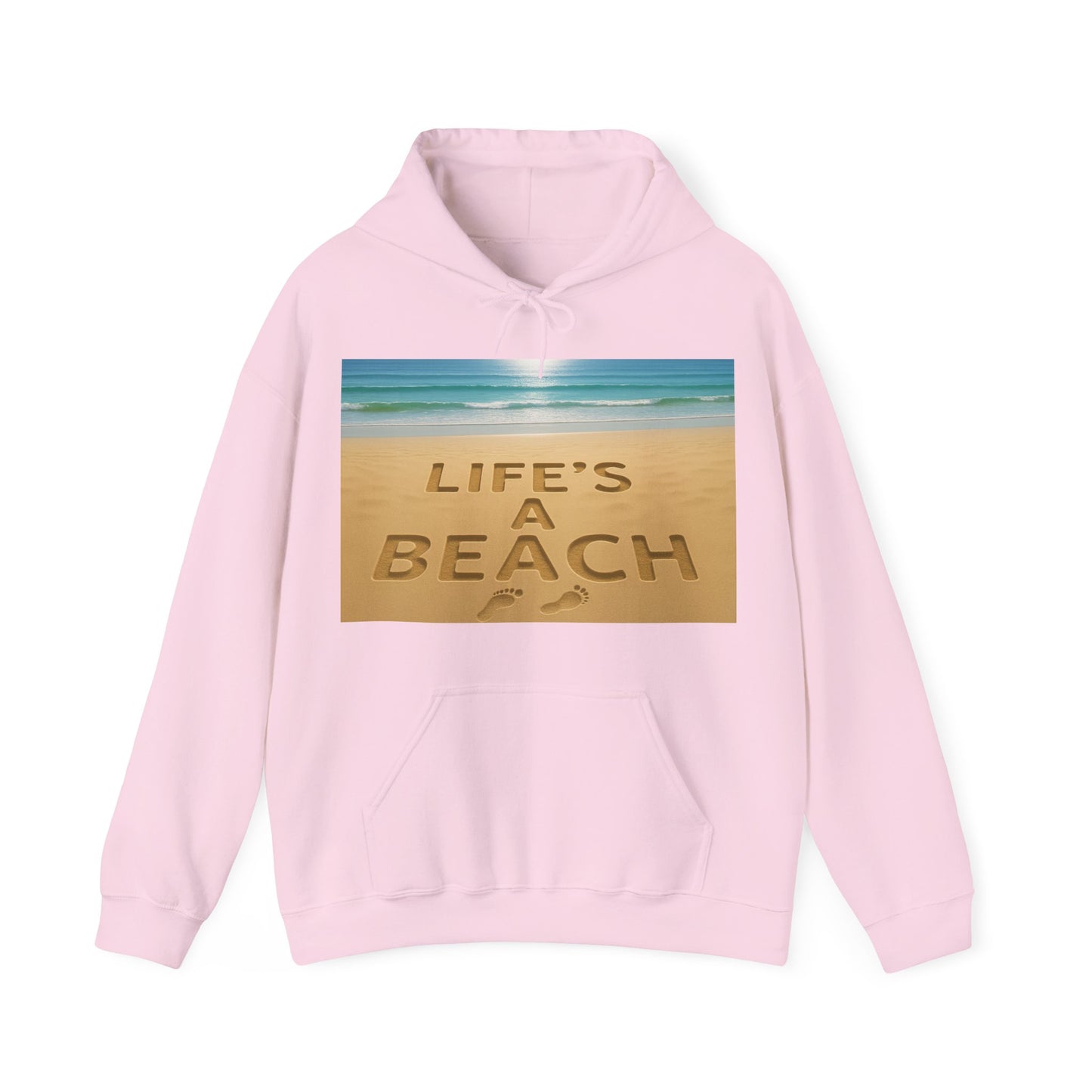 Beach Vibes Sweatshirt, Life's a Beach Hoodie, Coastal Style Pullover, Summer Casual Wear, Beach Lover Gift