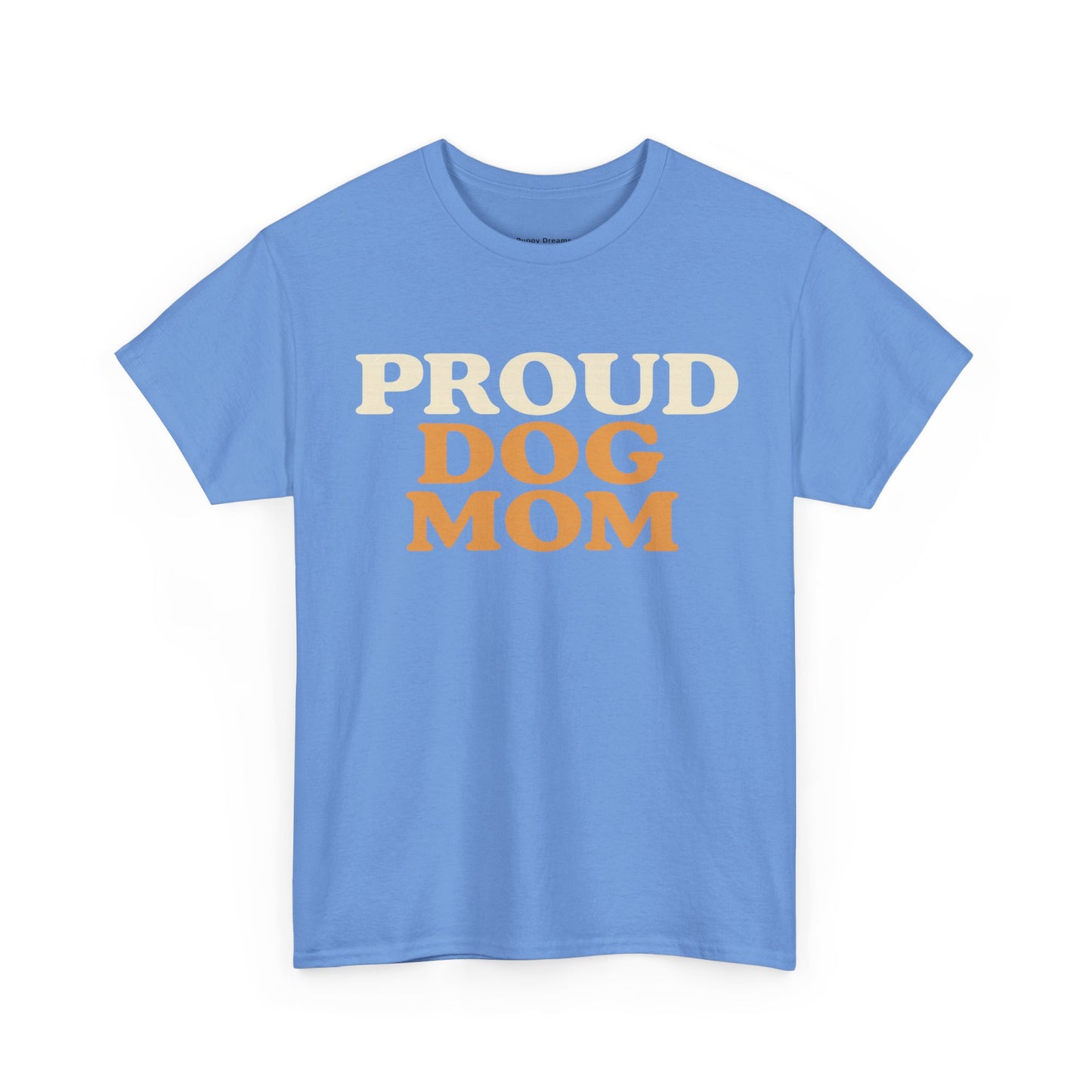 Proud Dog Mom Tee - Unisex Heavy Cotton T-Shirt, Dog Lover Gift, Pet Parent Apparel, Casual Weekend Outfit, Dog Mom Life