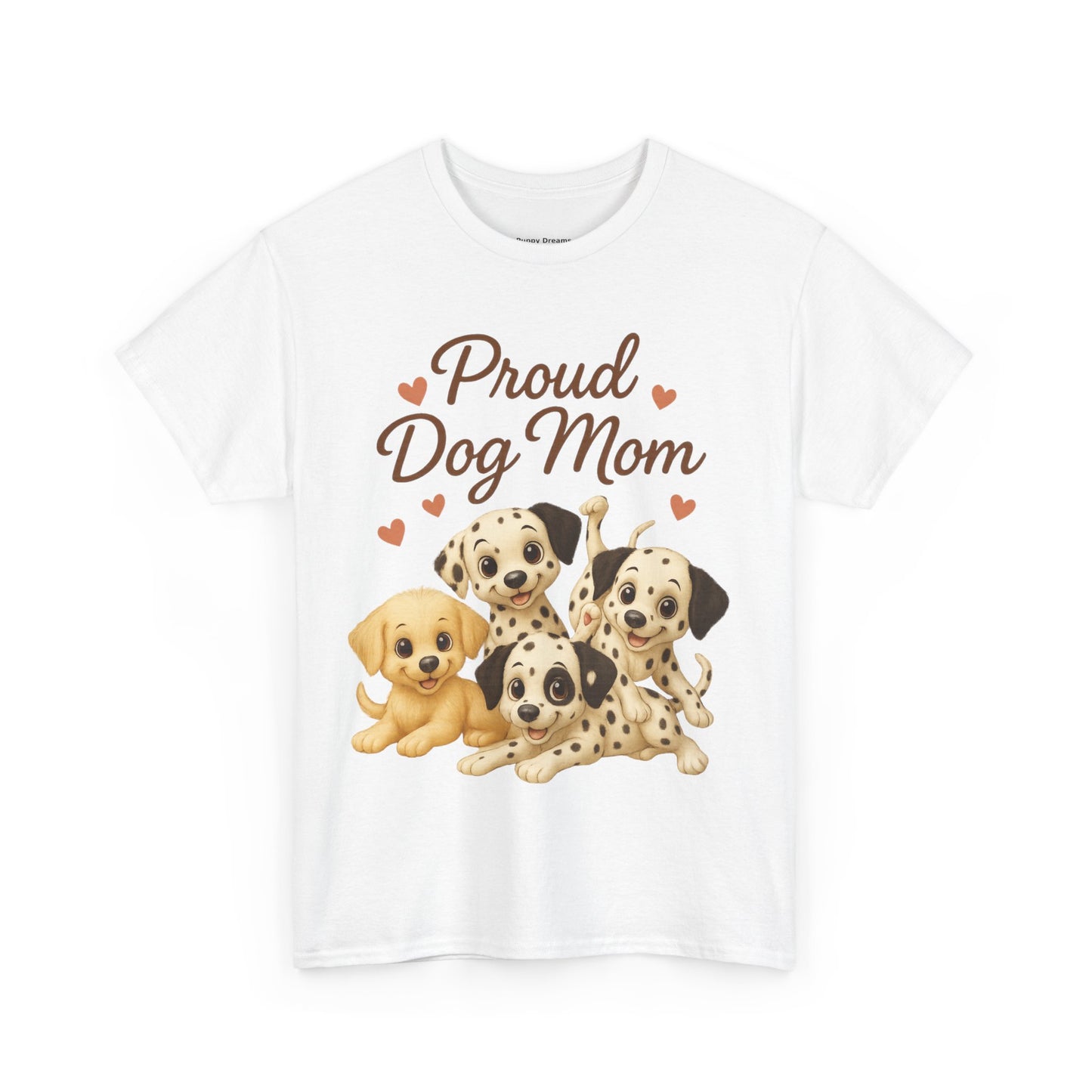 Proud Dog Mom Tee, Pet Lover Shirt, Dog Parent Gift, Birthday Gift for Dog Owners, Animal Lover Fashion, Cute Dog Graphic Tee