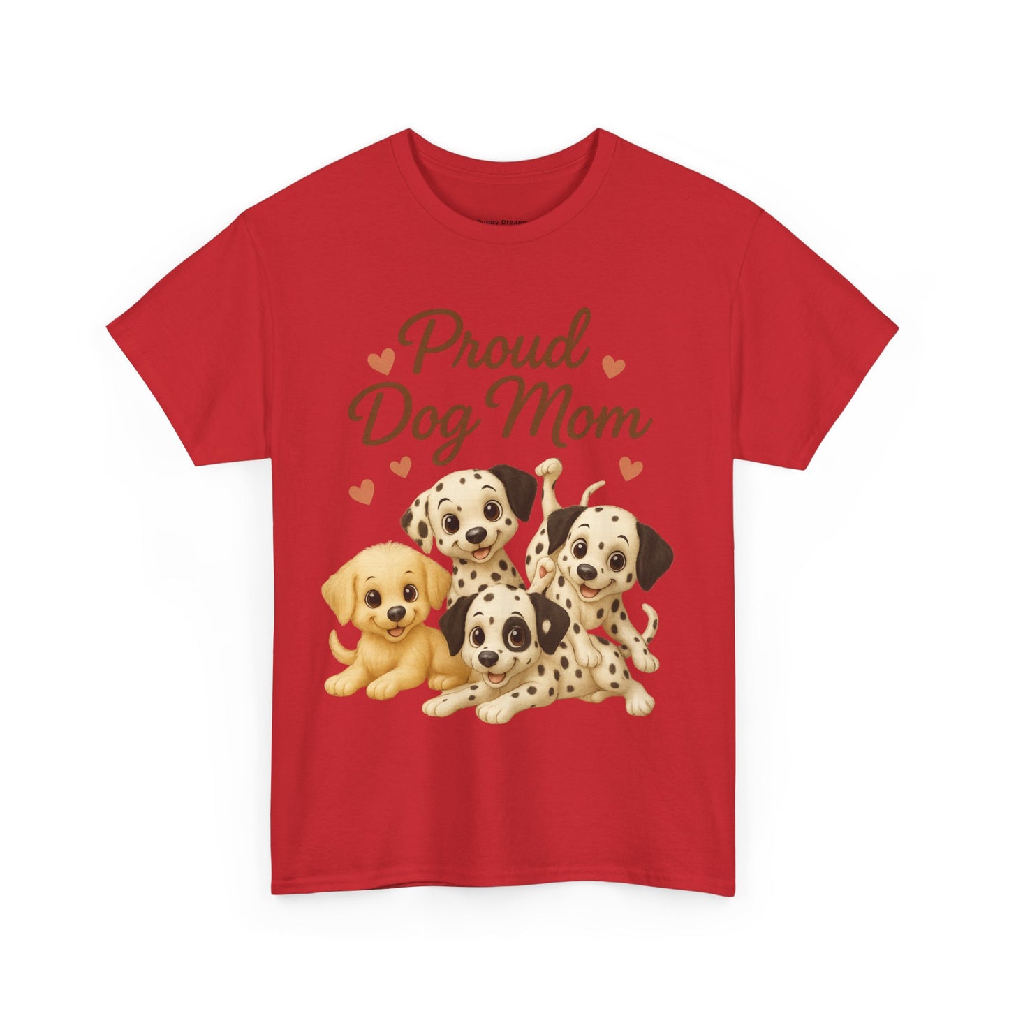 Proud Dog Mom Tee, Pet Lover Shirt, Dog Parent Gift, Birthday Gift for Dog Owners, Animal Lover Fashion, Cute Dog Graphic Tee