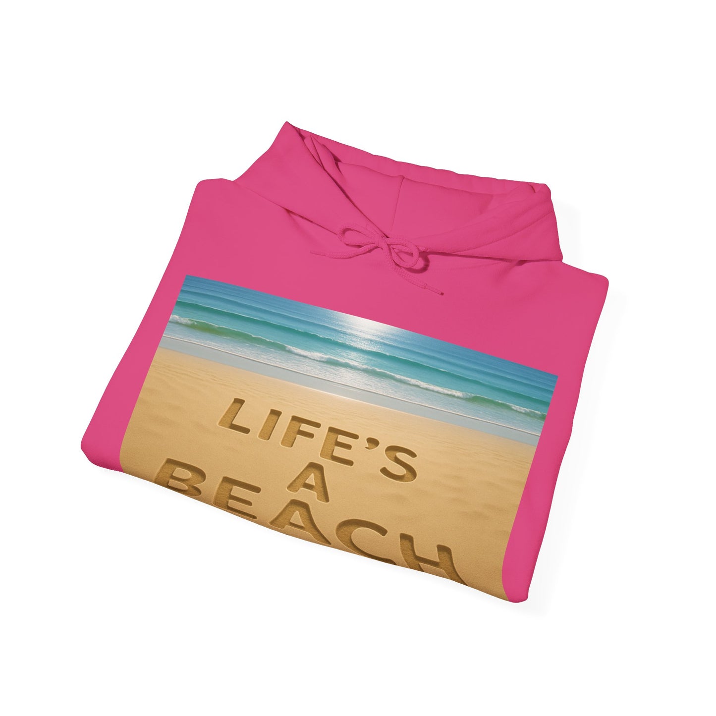 Beach Vibes Sweatshirt, Life's a Beach Hoodie, Coastal Style Pullover, Summer Casual Wear, Beach Lover Gift