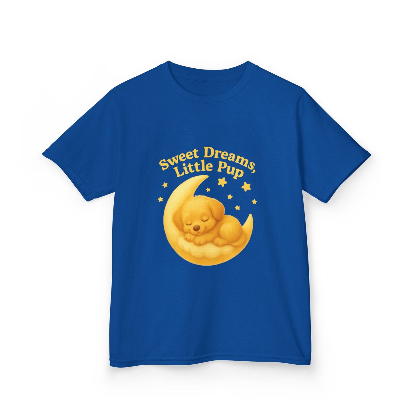 Sweet Dreams Little Pup Kids Tee, Cute Dog T-Shirt, Puppy Lover Gift, Kids Sleepwear, Animal Lover Apparel, Adorable Childrens Shirt