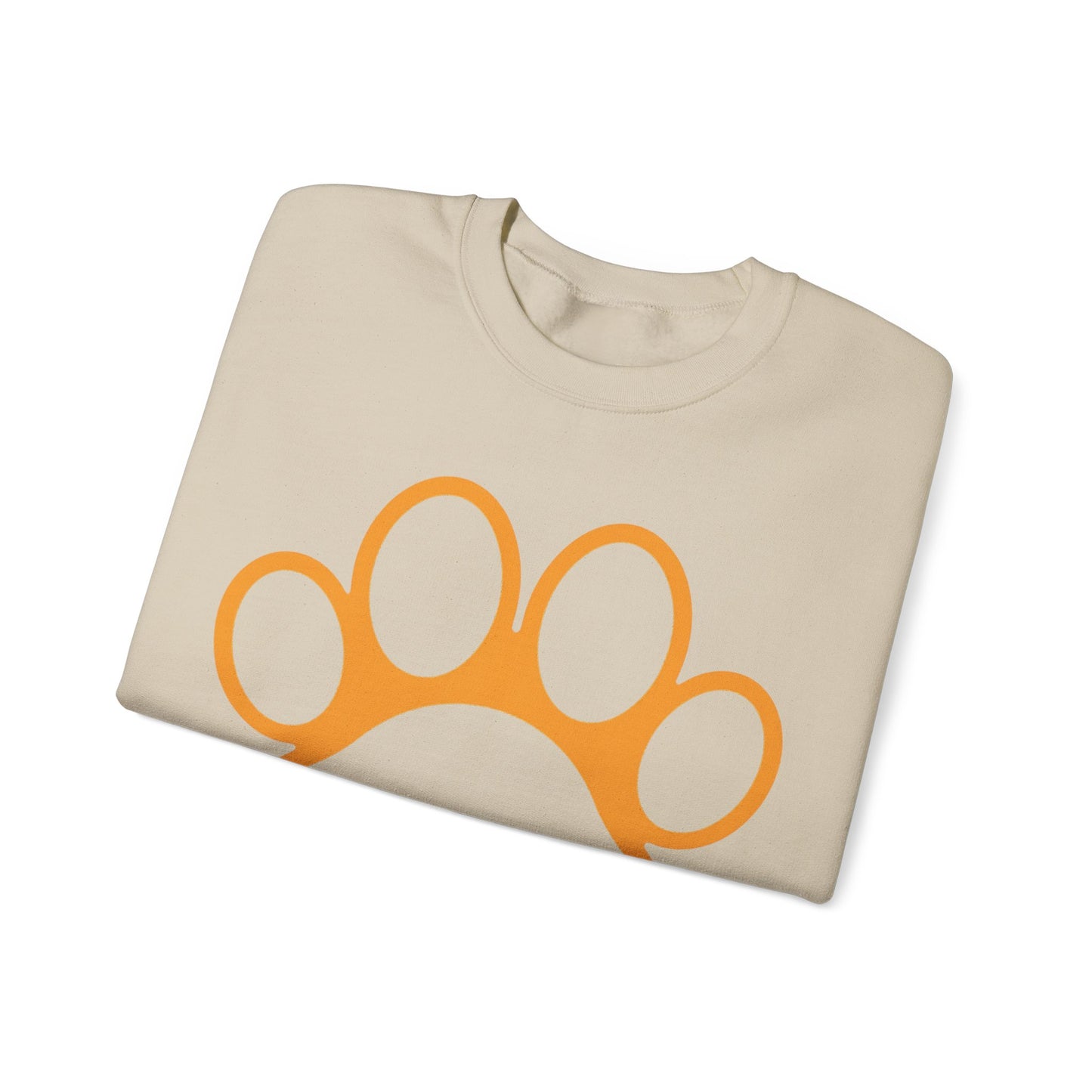 Paw Print Unisex Sweatshirt for Pet Lovers, Cozy Gift for Dog Moms, Birthday Gift, Animal Lover Apparel, Cute Pet Owner Crewneck