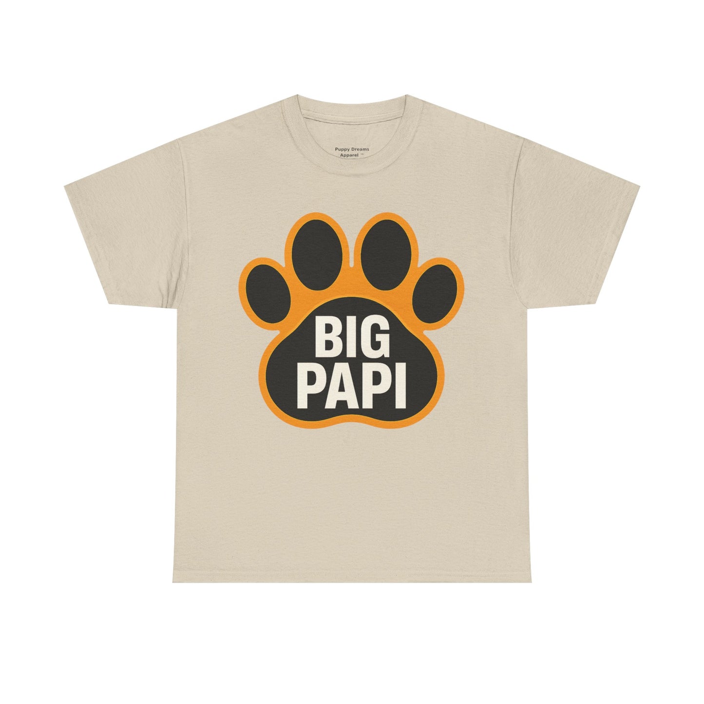 Big Papi Unisex Heavy Cotton Tee, Funny Animal Lover Shirt, Pet Parent Gift, Casual Wear, Birthday Apparel