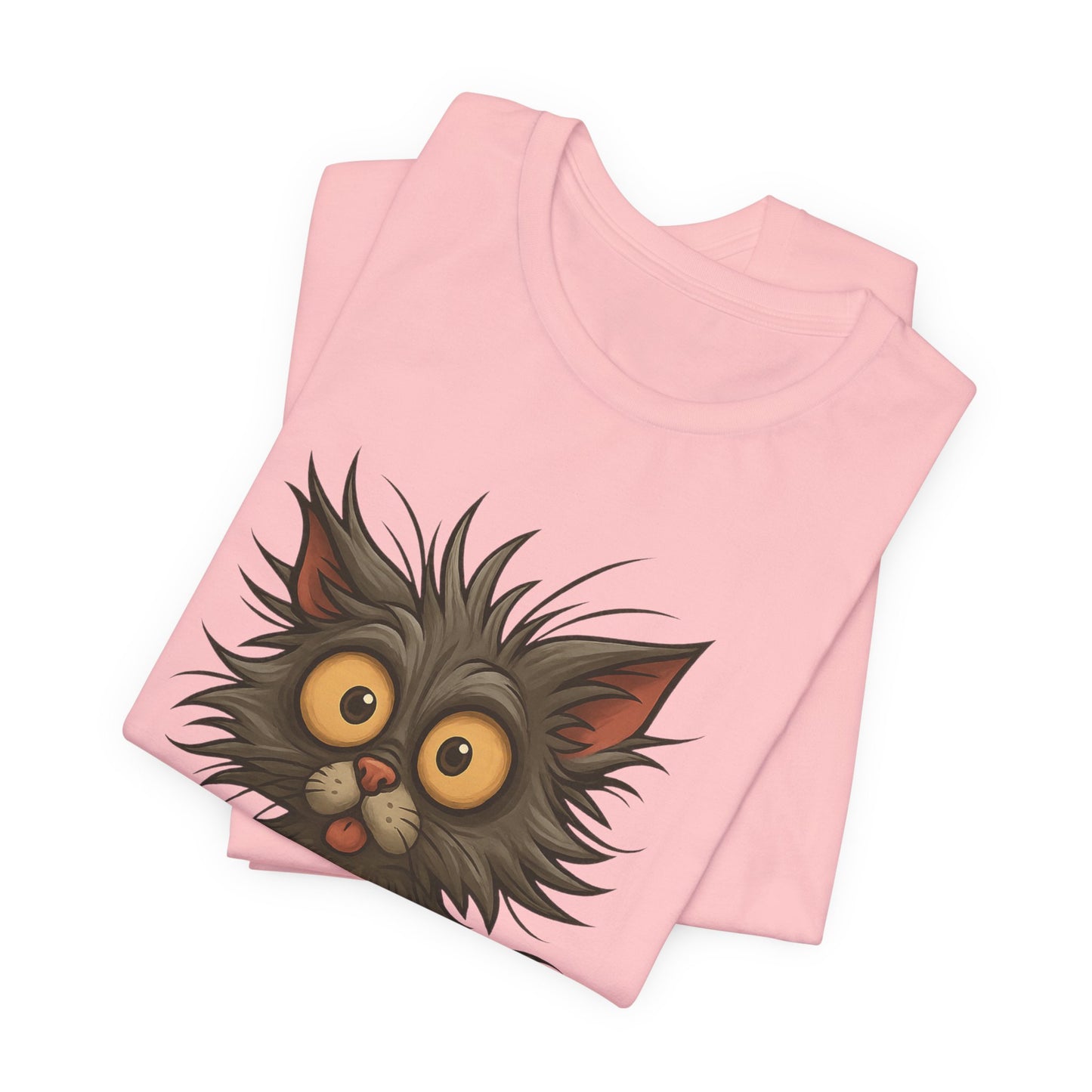 Hot Mess Cat Tee — Funny Cute Cat Graphic T-Shirt