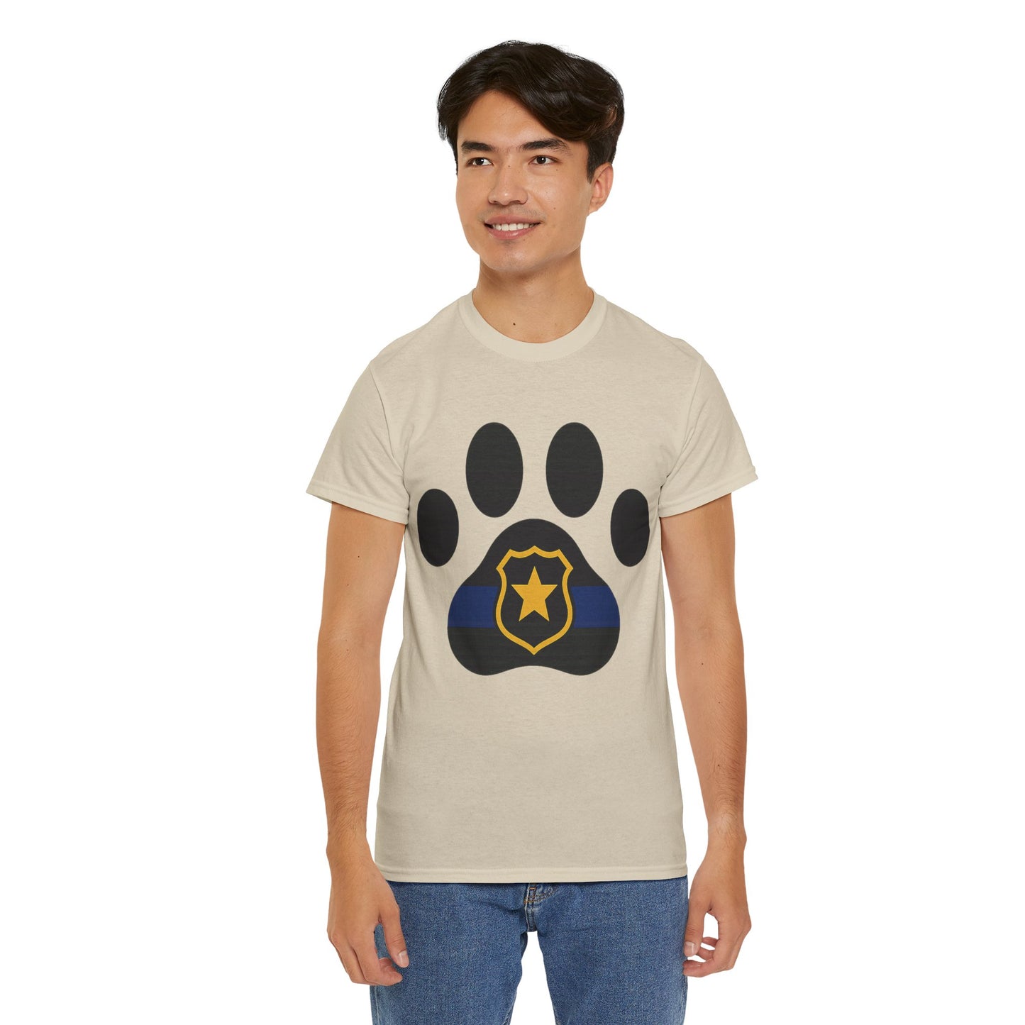 Supportive Law Enforcement T-Shirt, Pet Lover's Gift, Cop Gear, Memorial Day, Police Partner Tee, Animal Advocate Shirt