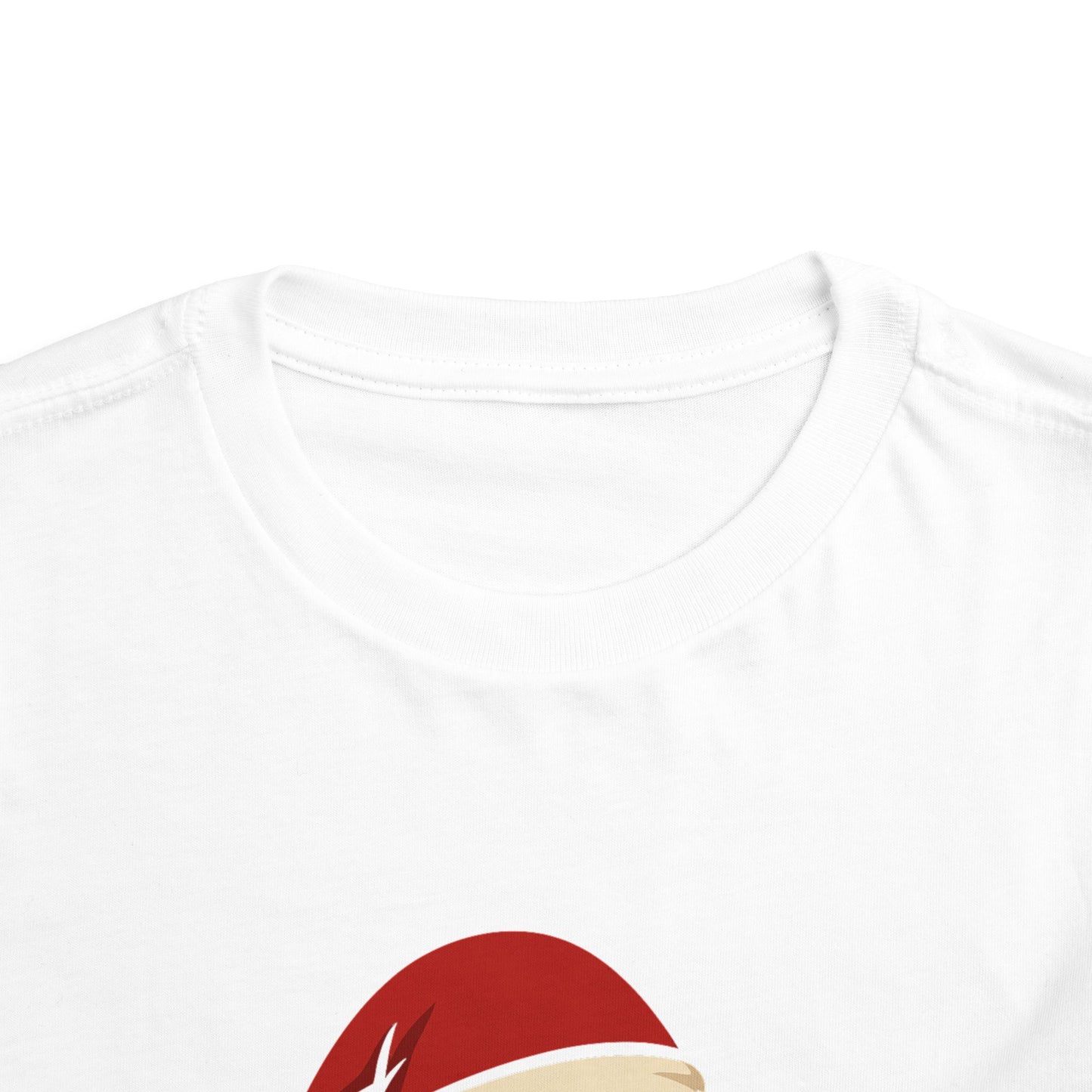 Christmas Toddler Tee with Holiday Paw Print Design, Cute Kids T-Shirt, Santa Dogs Tee, Holiday Outfit, Festive Child Shirt