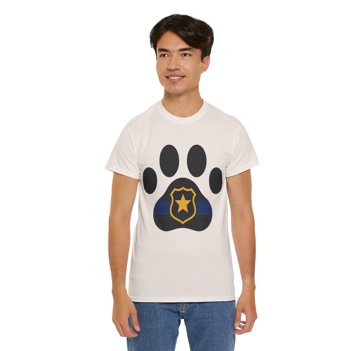 Supportive Law Enforcement T-Shirt, Pet Lover's Gift, Cop Gear, Memorial Day, Police Partner Tee, Animal Advocate Shirt