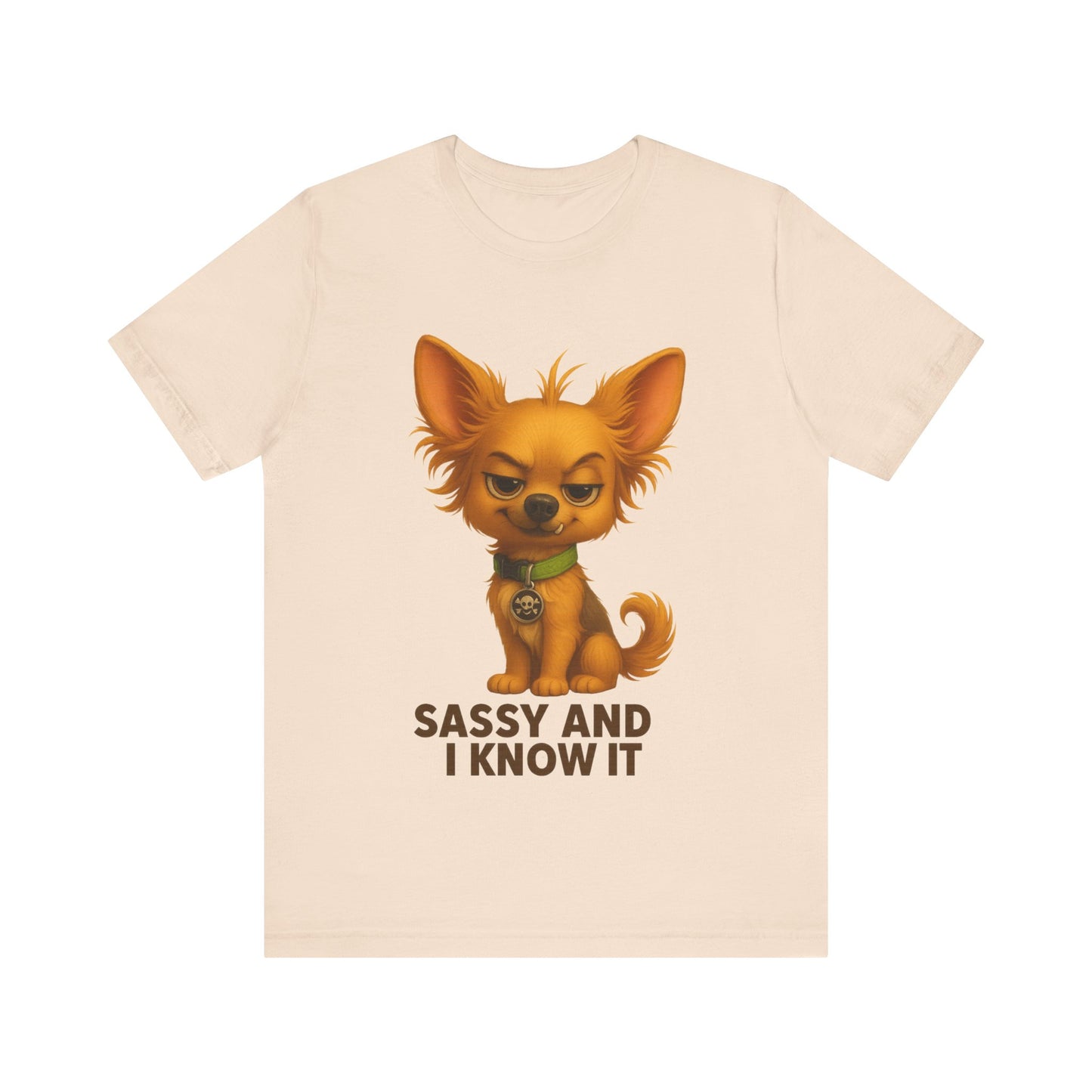 Sassy Chihuahua T-Shirt – "Sassy and I Know It" Cute Dog Tee