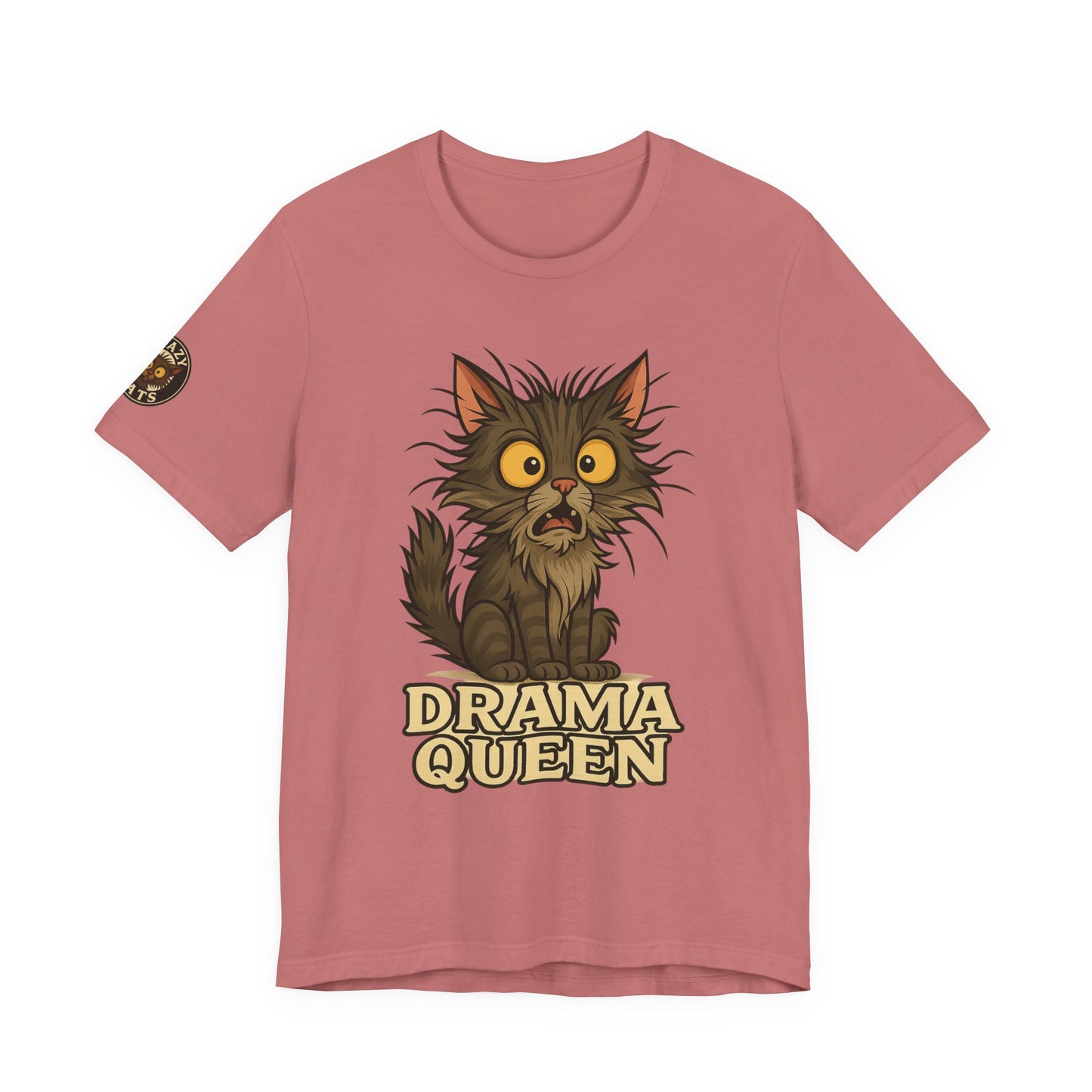 Drama Queen Cat T-Shirt — Funny Cat Graphic Tee