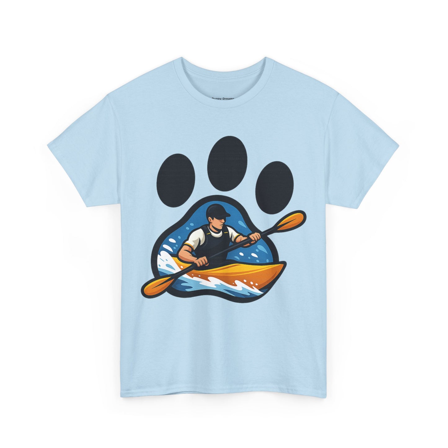 Kayaking Paw Print Tee – Adventure Lover's Unisex Heavy Cotton T-Shirt, Gift for Outdoor Enthusiasts, Wildlife Lovers, Nature Apparel, [...]