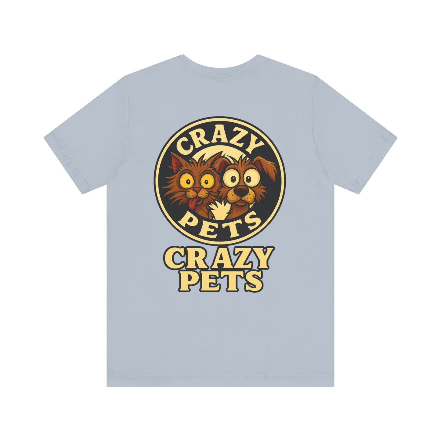 Warning: May Contain Caffeine Dog Tee — Cute Coffee Lover T-Shirt