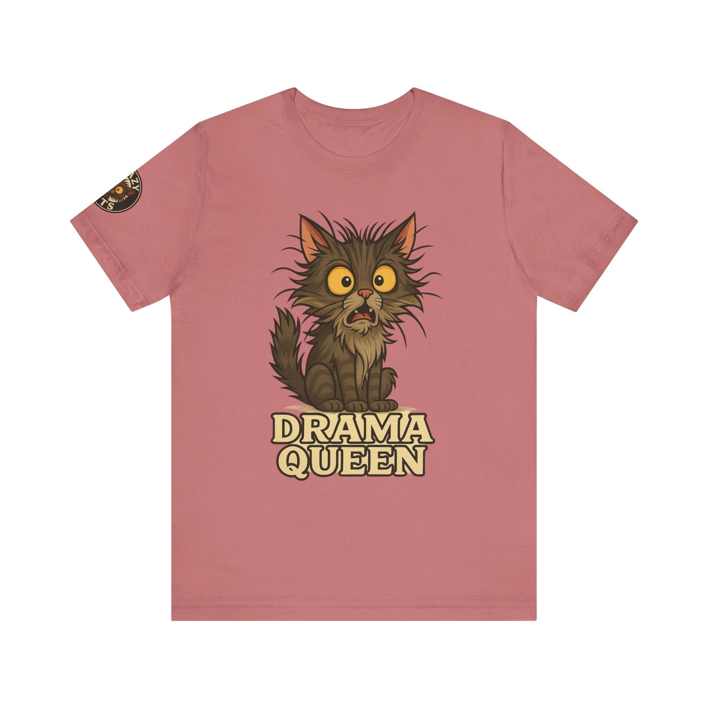 Drama Queen Cat T-Shirt — Funny Cat Graphic Tee