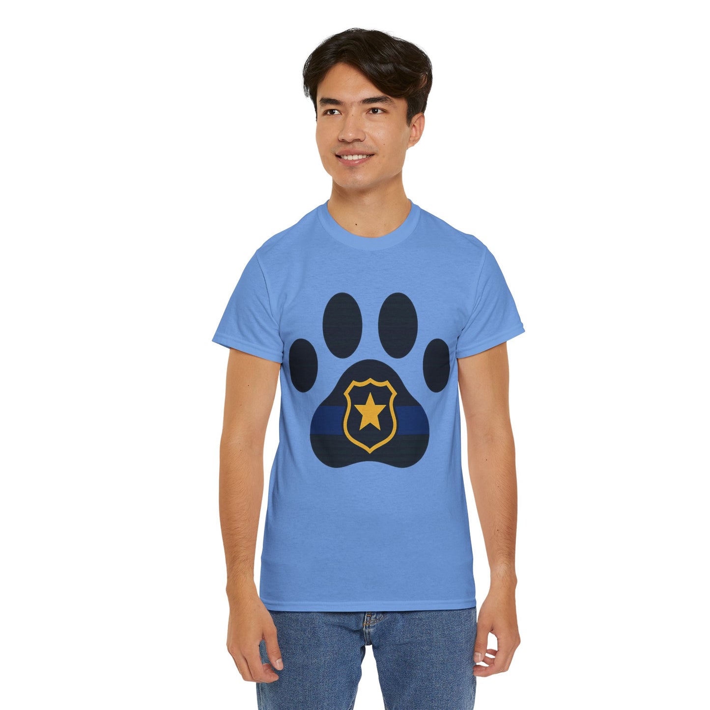 Supportive Law Enforcement T-Shirt, Pet Lover's Gift, Cop Gear, Memorial Day, Police Partner Tee, Animal Advocate Shirt