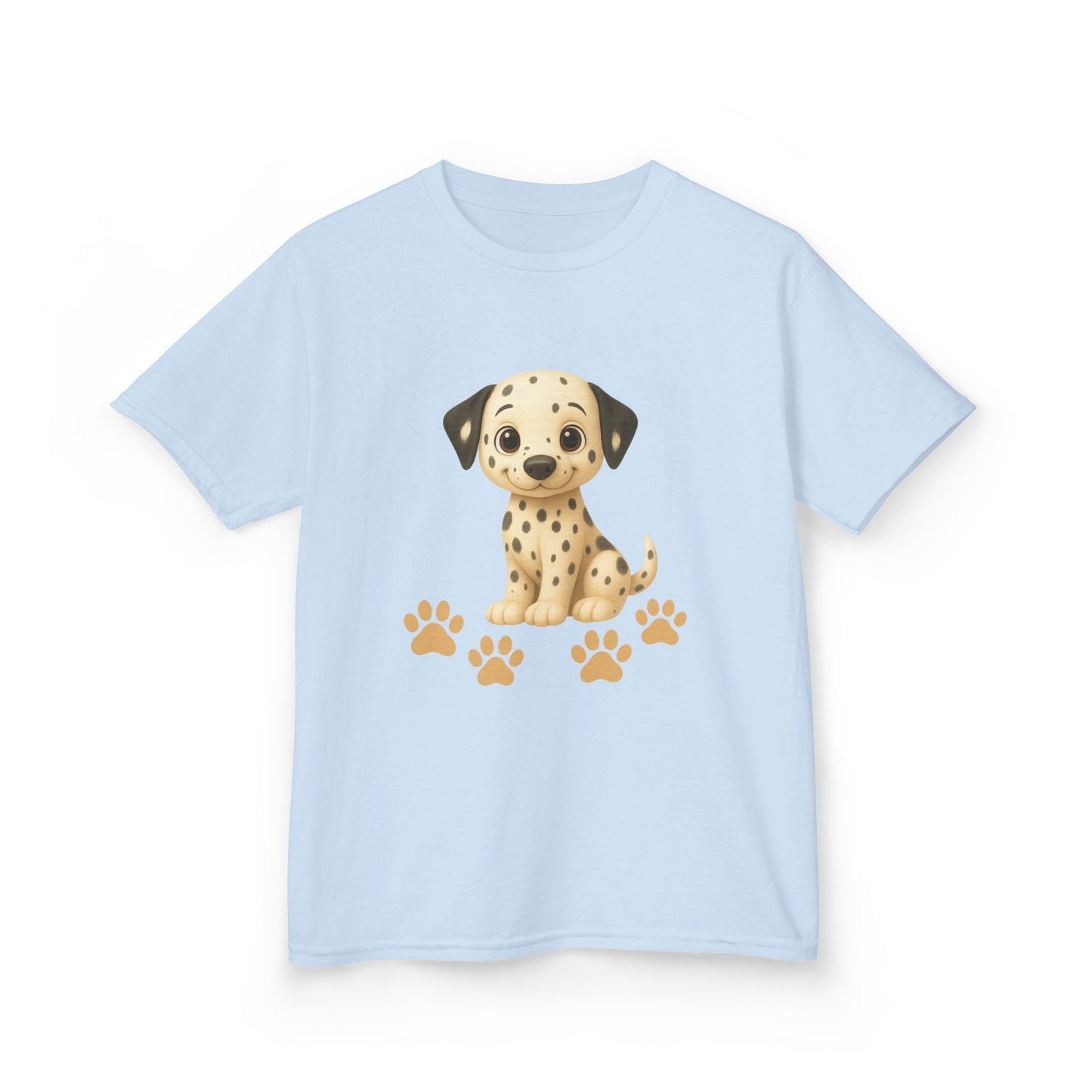 Kids Dalmatian Puppy Tee, Cute Dog T-Shirt, Animal Lovers Gift, Children's Casual Wear, Birthday Present, Pet Lover Shirt