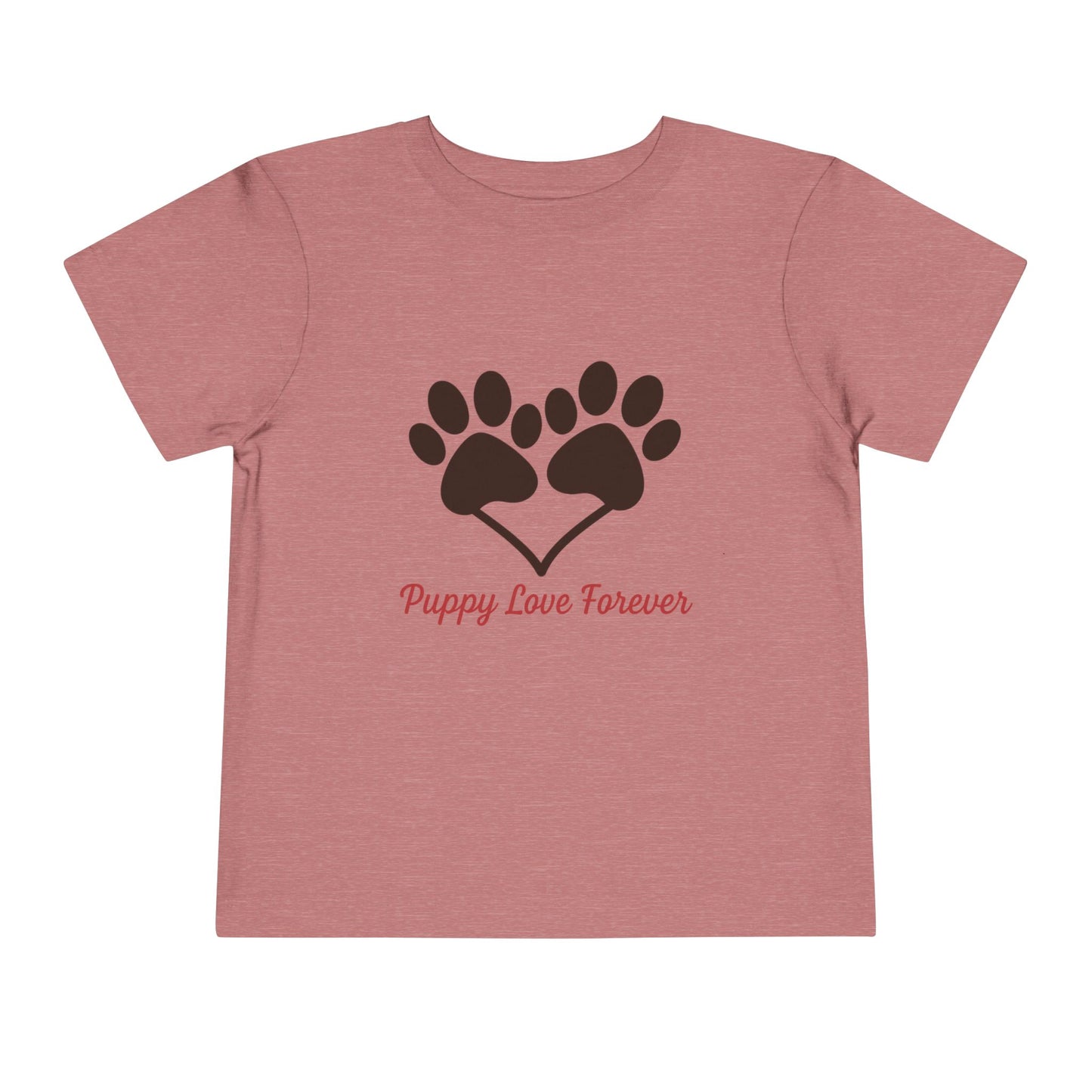 Puppy Love Toddler Tee | Cute Pet Shirt, Kids Dog Lover Gift, Summer Outfit, Animal Lover Apparel, Playful T-Shirt