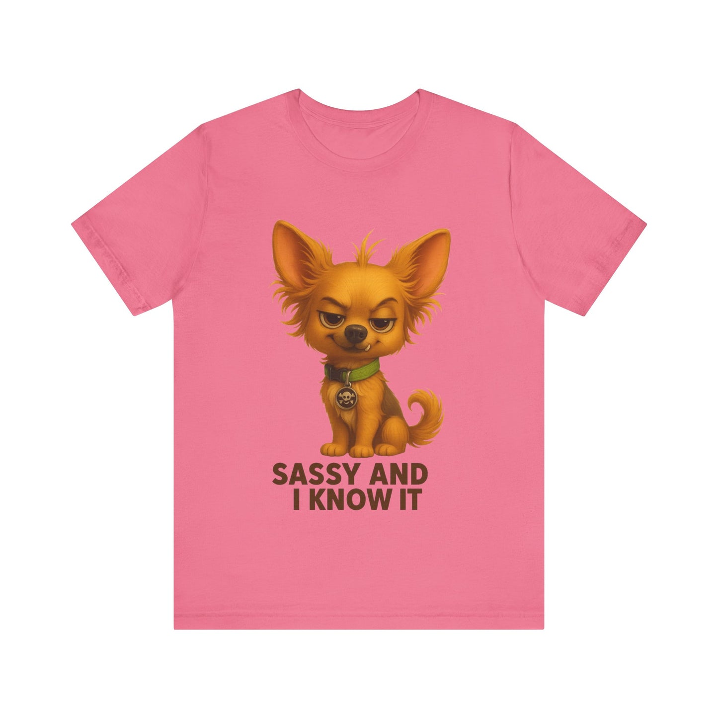Sassy Chihuahua T-Shirt – "Sassy and I Know It" Cute Dog Tee