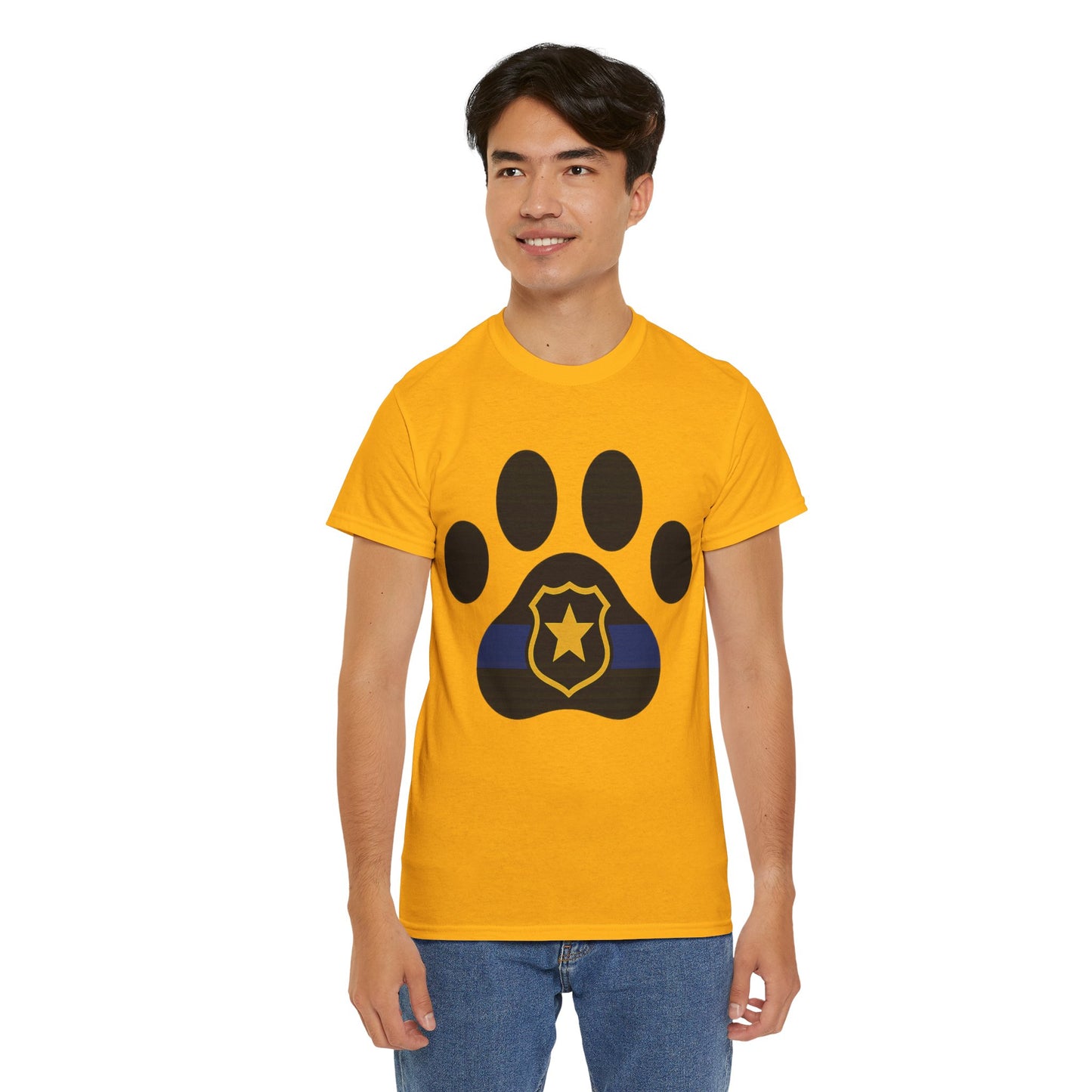 Supportive Law Enforcement T-Shirt, Pet Lover's Gift, Cop Gear, Memorial Day, Police Partner Tee, Animal Advocate Shirt