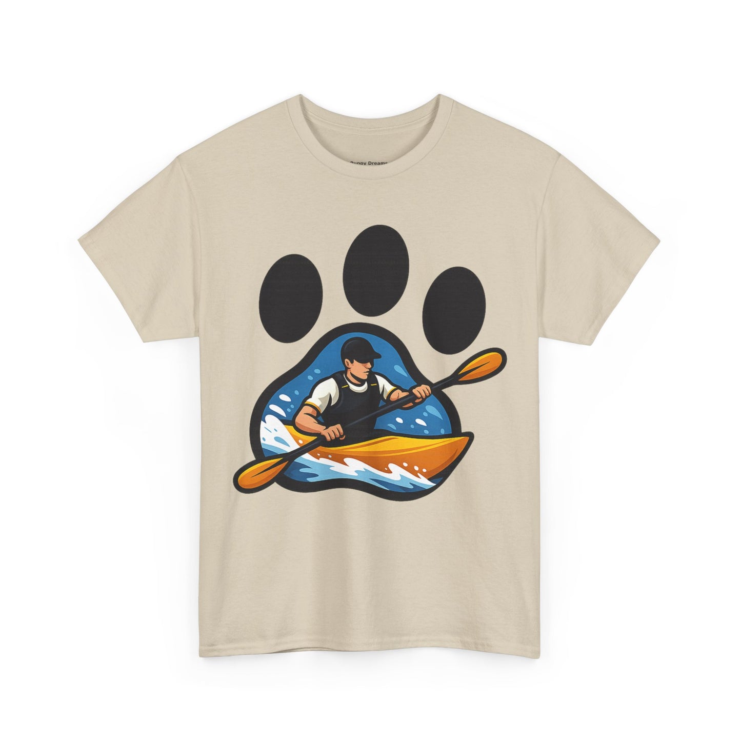 Kayaking Paw Print Tee – Adventure Lover's Unisex Heavy Cotton T-Shirt, Gift for Outdoor Enthusiasts, Wildlife Lovers, Nature Apparel, [...]