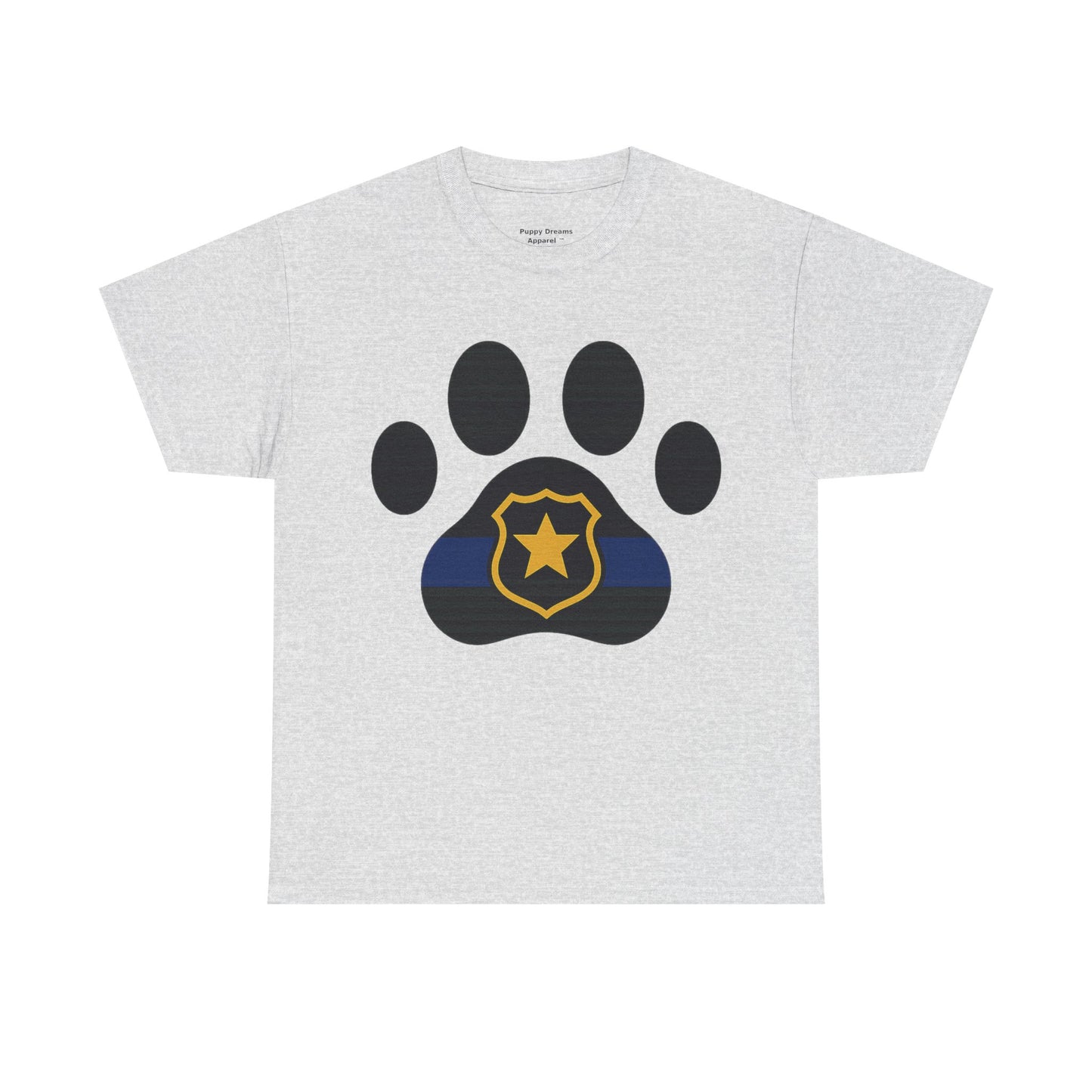 Supportive Law Enforcement T-Shirt, Pet Lover's Gift, Cop Gear, Memorial Day, Police Partner Tee, Animal Advocate Shirt
