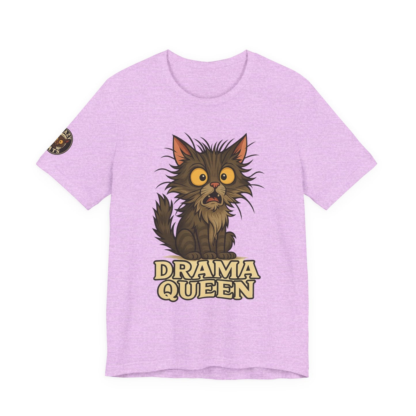 Drama Queen Cat T-Shirt — Funny Cat Graphic Tee