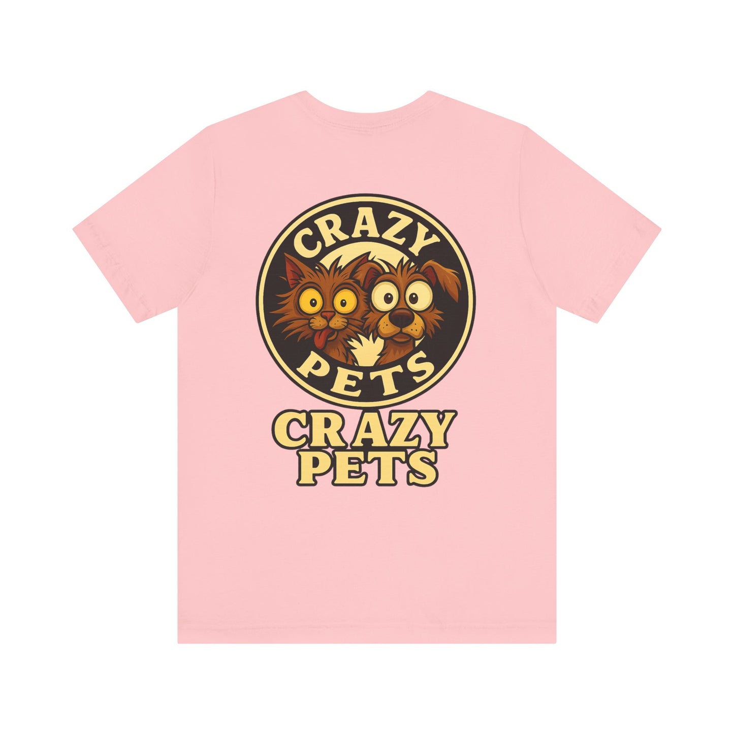 Warning: May Contain Caffeine Dog Tee — Cute Coffee Lover T-Shirt