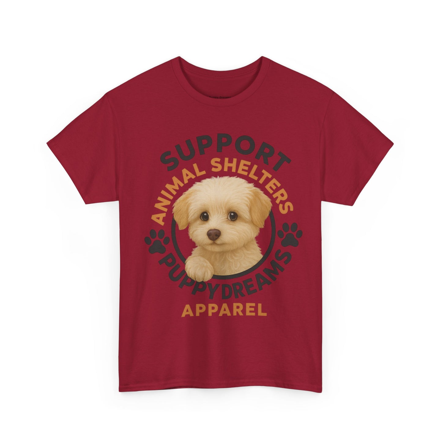 Support Animal Shelters Unisex Heavy Cotton Tee, Cute Dog Lover Shirt, Pet Adoption Awareness, Comfortable Casual Gift, Charity [...]