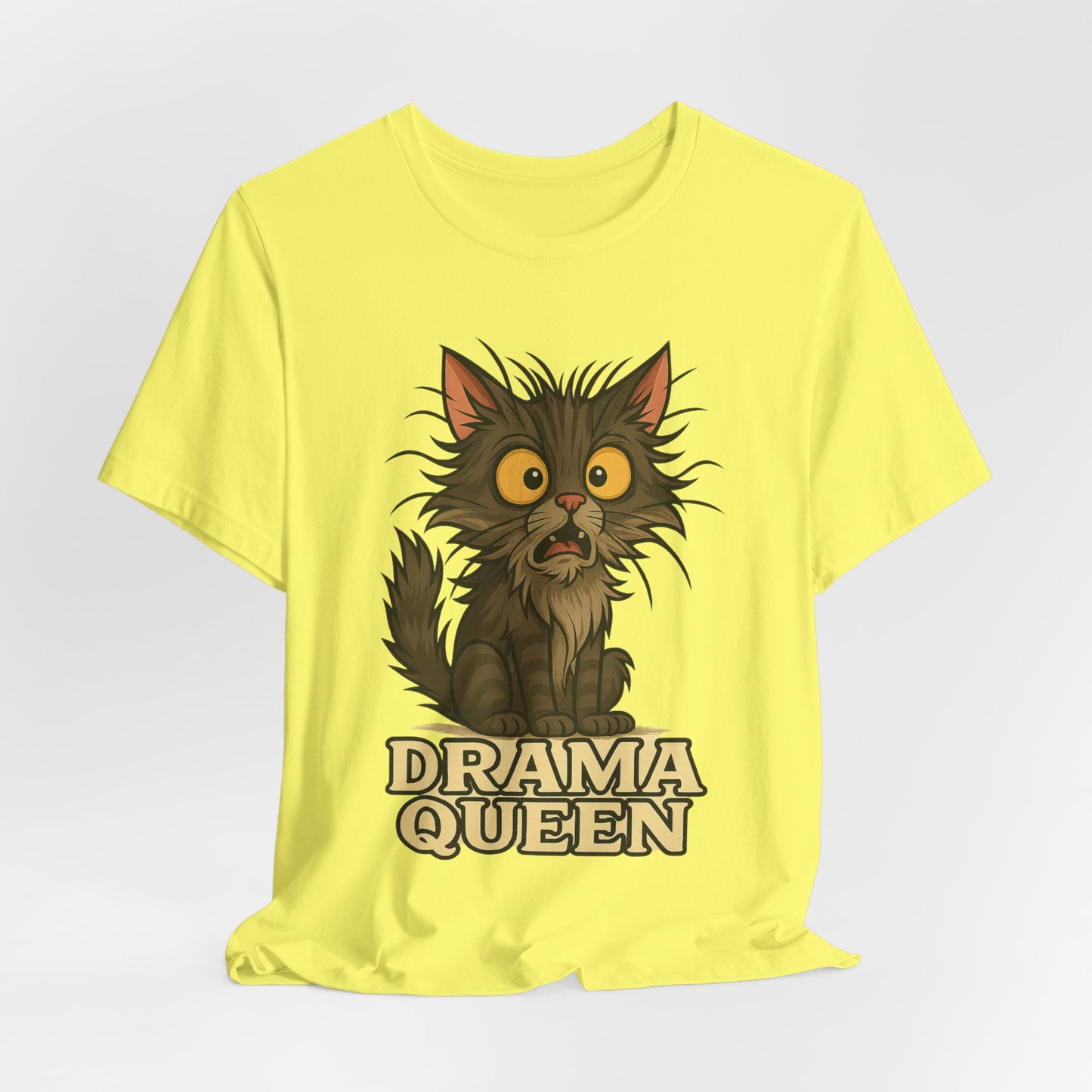 Drama Queen Cat T-Shirt — Funny Cat Graphic Tee
