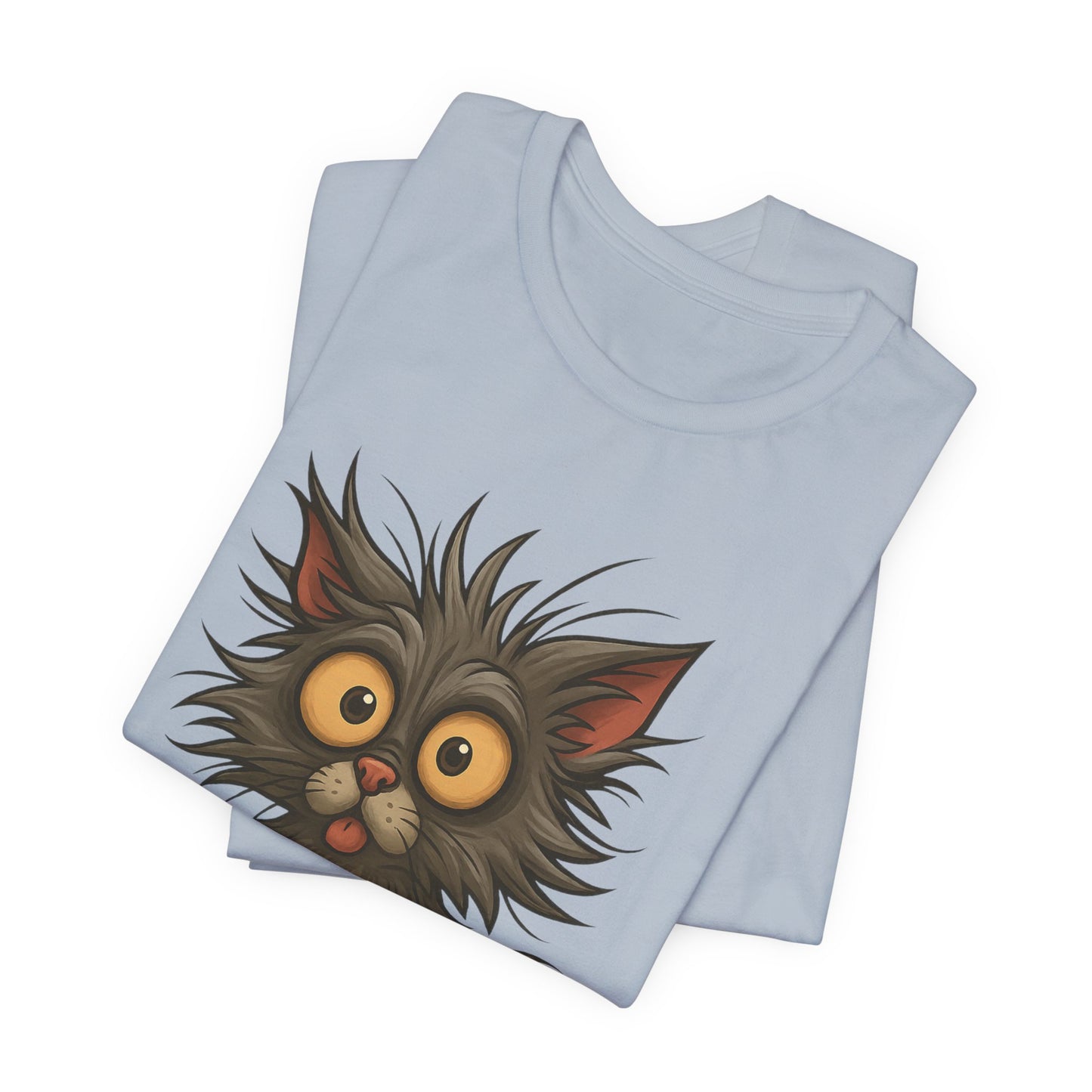 Hot Mess Cat Tee — Funny Cute Cat Graphic T-Shirt