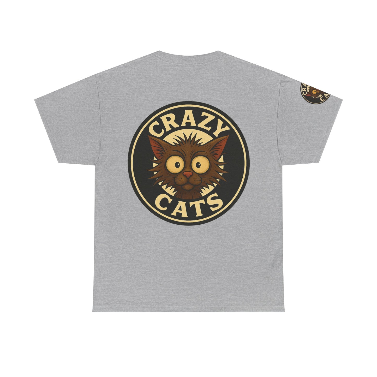 Crazy Cats Graphic Tee — "Really? That’s Your Game Plan?" Cute Cat Shirt for Cat Lovers
