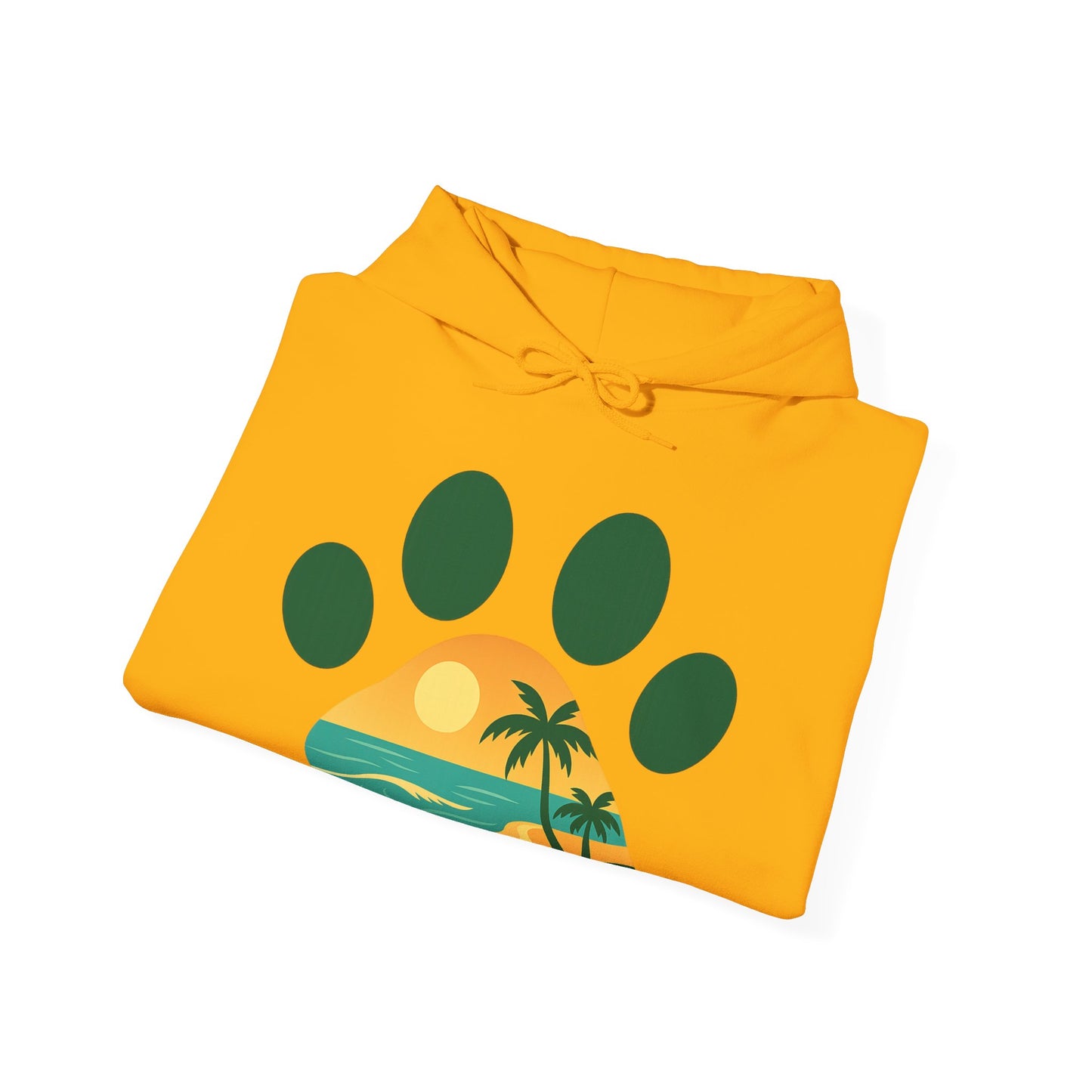 Cozy Beach Vibes Sweatshirt - Unisex Heavy Blend Hoodie for Pet Lovers, Sunset Design, Perfect Gift for Animal Lovers, Casual Comfort, [...]