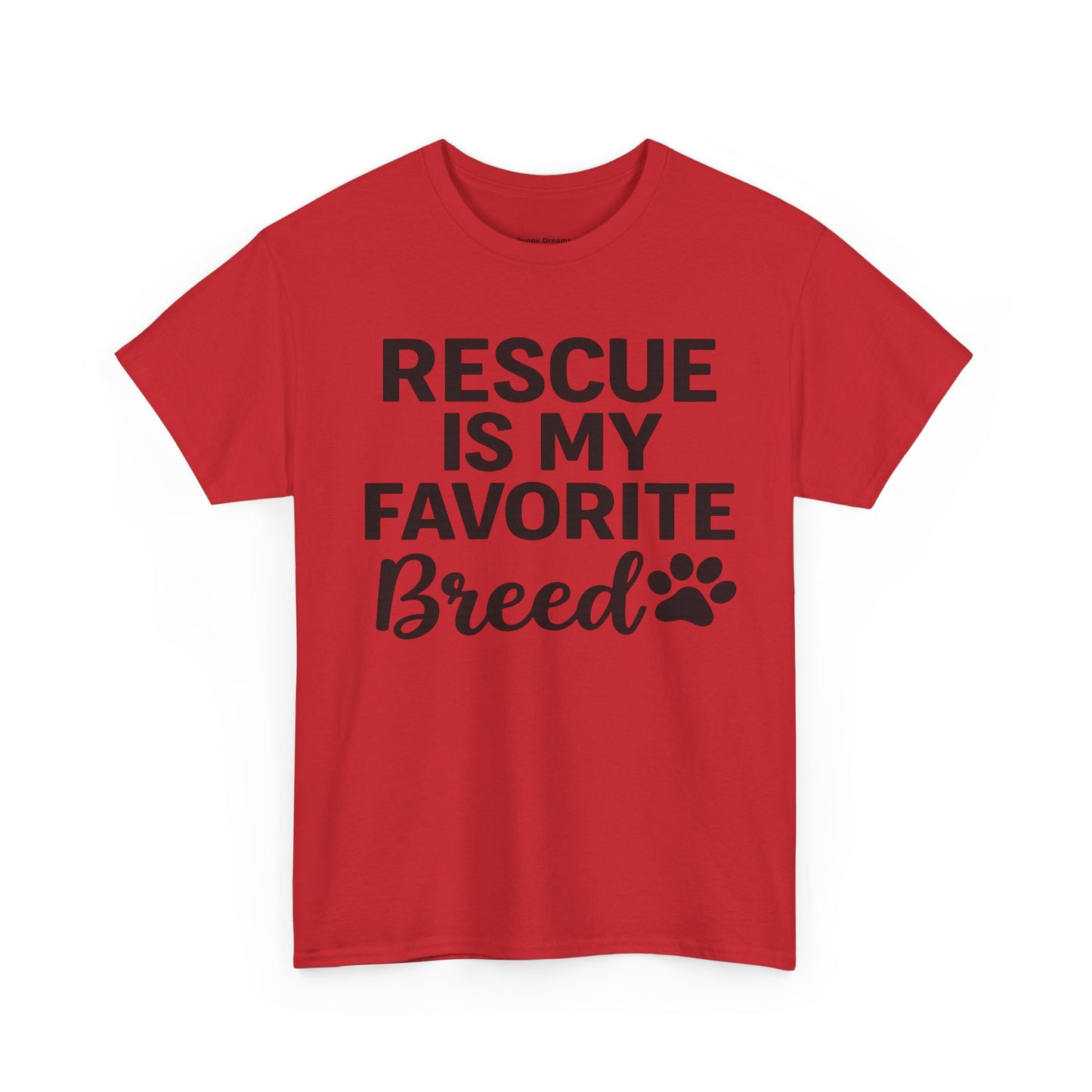 Rescue Dog Appreciation Tee, Unisex Heavy Cotton Shirt, Animal Lover Gift, Pet Adoption Shirt, Dog Rescue Awareness T-Shirt