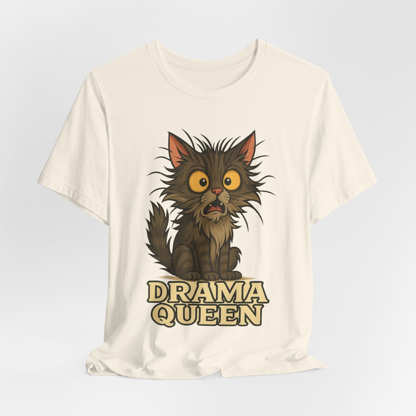 Drama Queen Cat T-Shirt — Funny Cat Graphic Tee