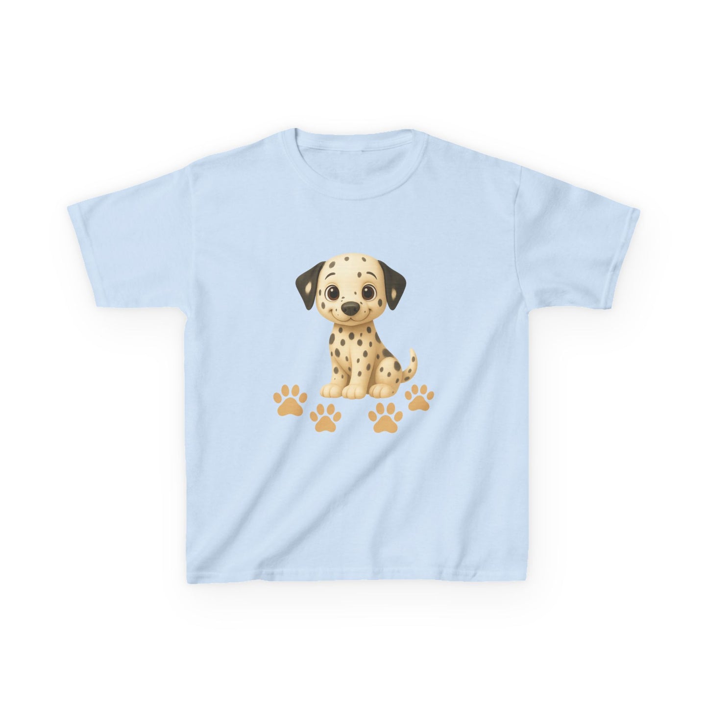 Kids Dalmatian Puppy Tee, Cute Dog T-Shirt, Animal Lovers Gift, Children's Casual Wear, Birthday Present, Pet Lover Shirt