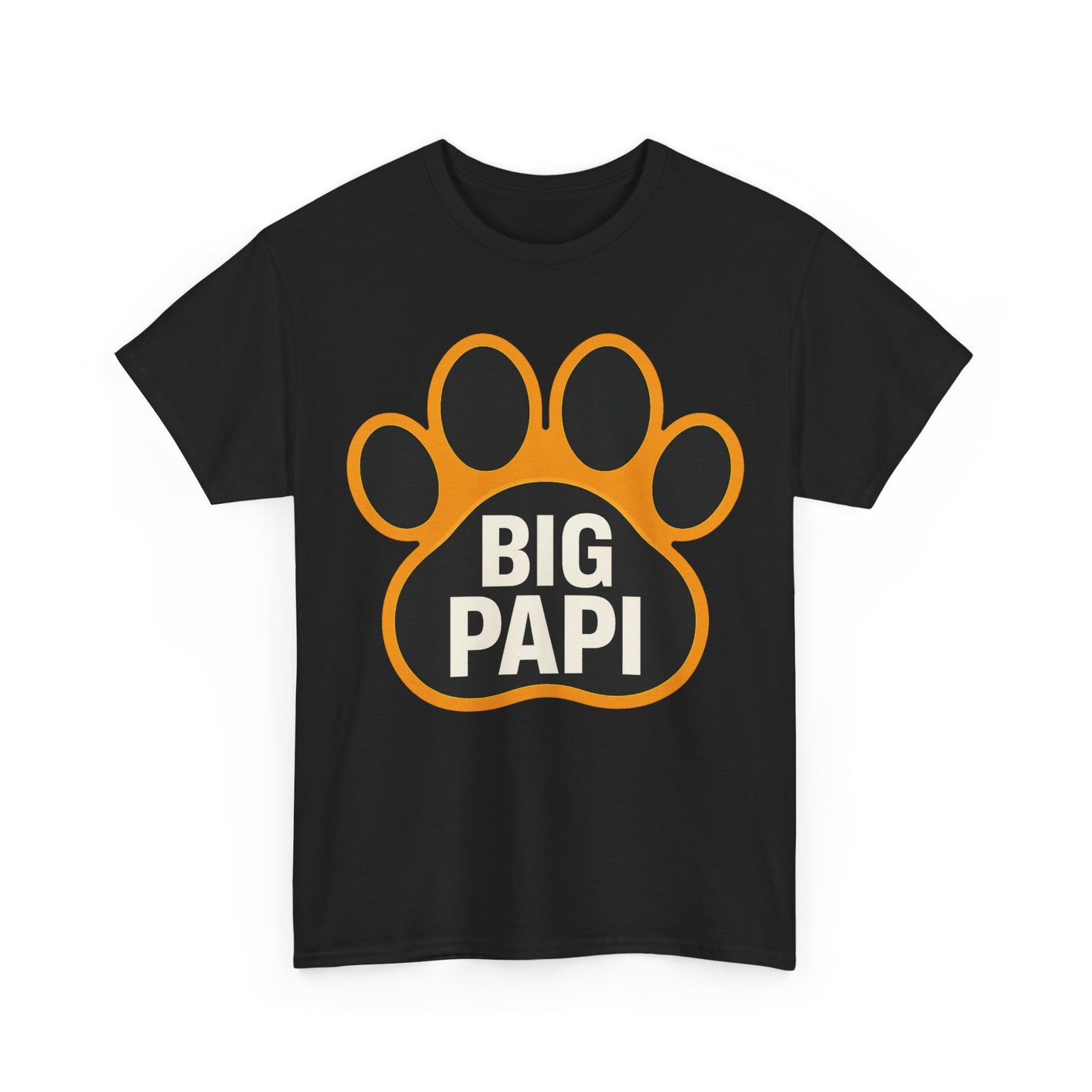 Big Papi Unisex Heavy Cotton Tee, Funny Animal Lover Shirt, Pet Parent Gift, Casual Wear, Birthday Apparel