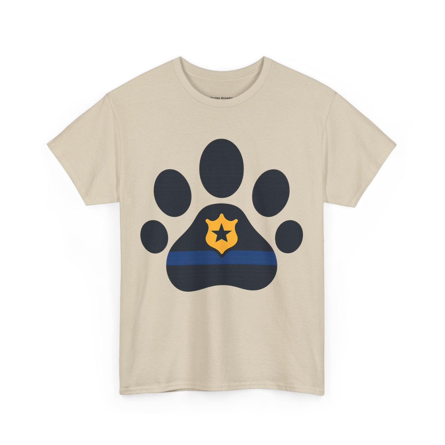 Paw Print Graphic Tee - Unisex Heavy Cotton Tee for Pet Lovers, Gifts for Dog Owners, Casual Wear, Animal Rescue Support, Animal Lover [...]