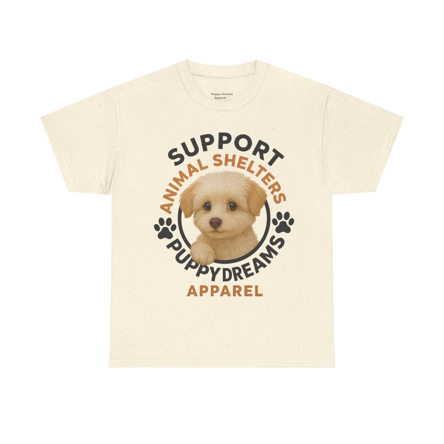 Support Animal Shelters Unisex Heavy Cotton Tee, Cute Dog Lover Shirt, Pet Adoption Awareness, Comfortable Casual Gift, Charity [...]