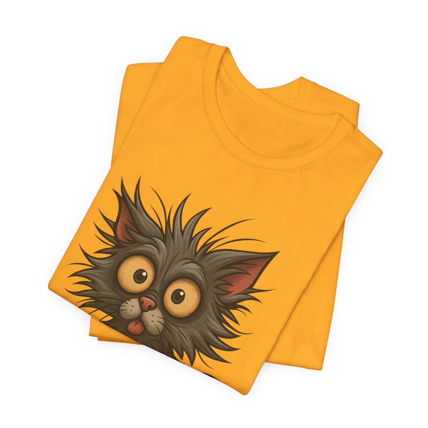 Hot Mess Cat Tee — Funny Cute Cat Graphic T-Shirt
