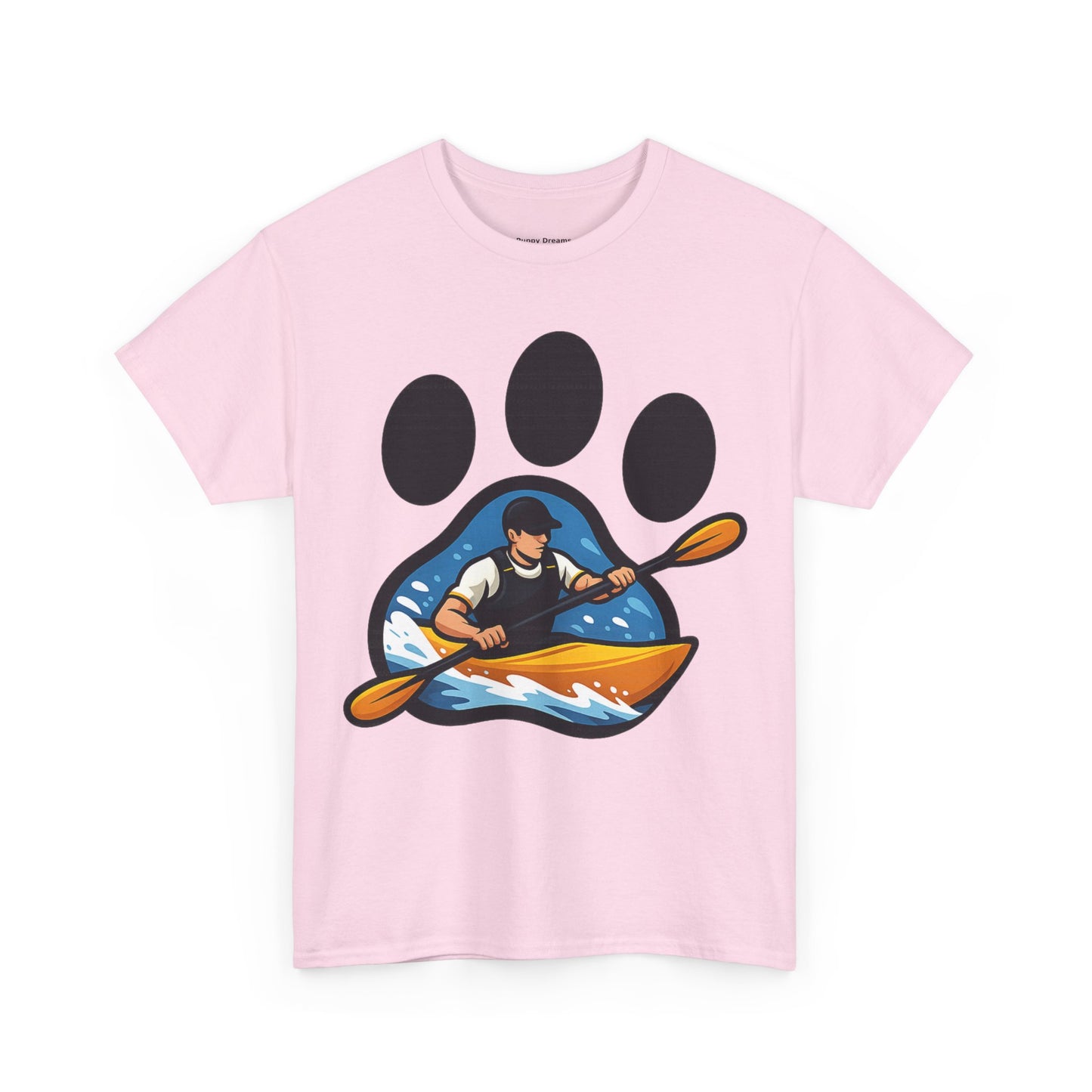 Kayaking Paw Print Tee – Adventure Lover's Unisex Heavy Cotton T-Shirt, Gift for Outdoor Enthusiasts, Wildlife Lovers, Nature Apparel, [...]