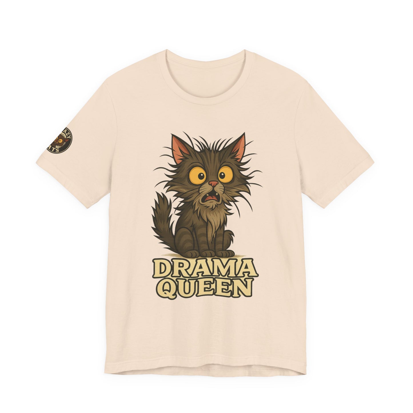 Drama Queen Cat T-Shirt — Funny Cat Graphic Tee