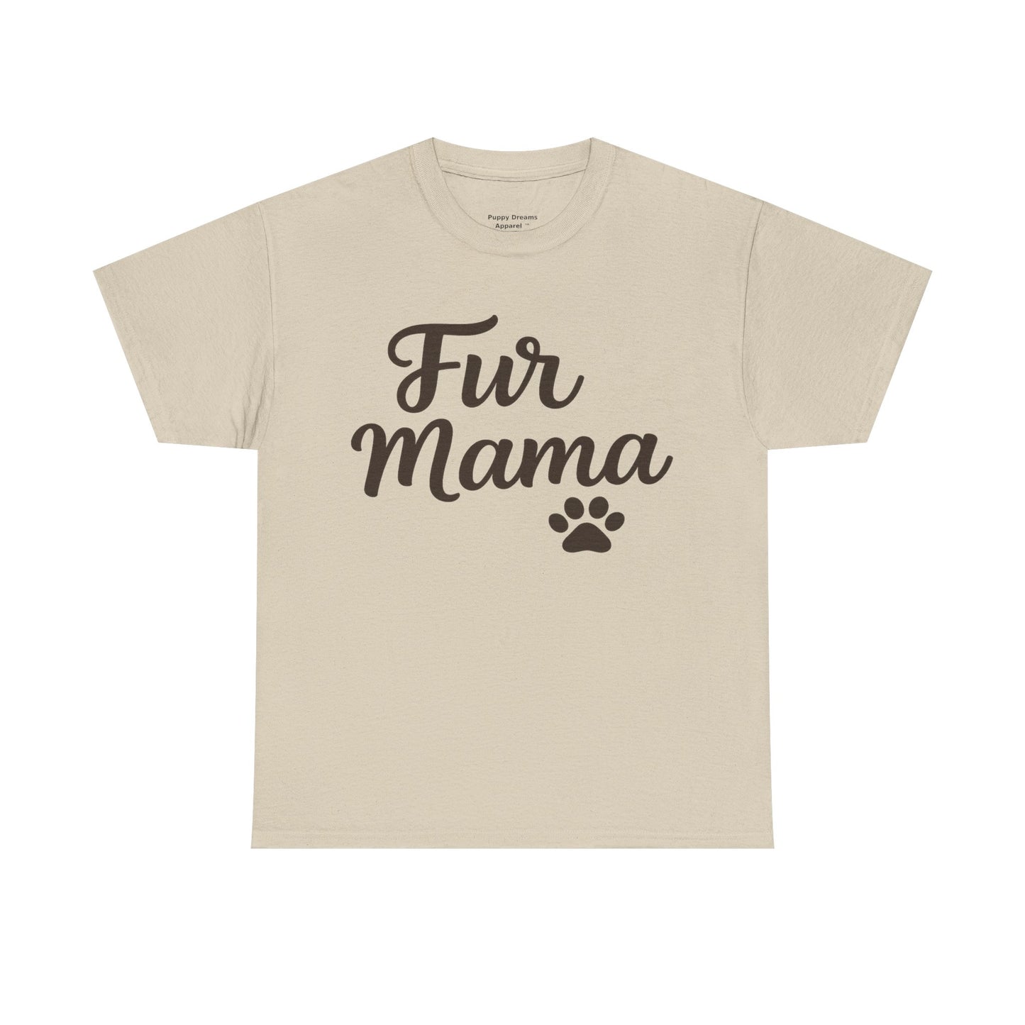 Fur Mama Tee - Perfect Gift for Pet Lovers, Dog Moms, Casual Wear, Birthday, Animal Lover Apparel