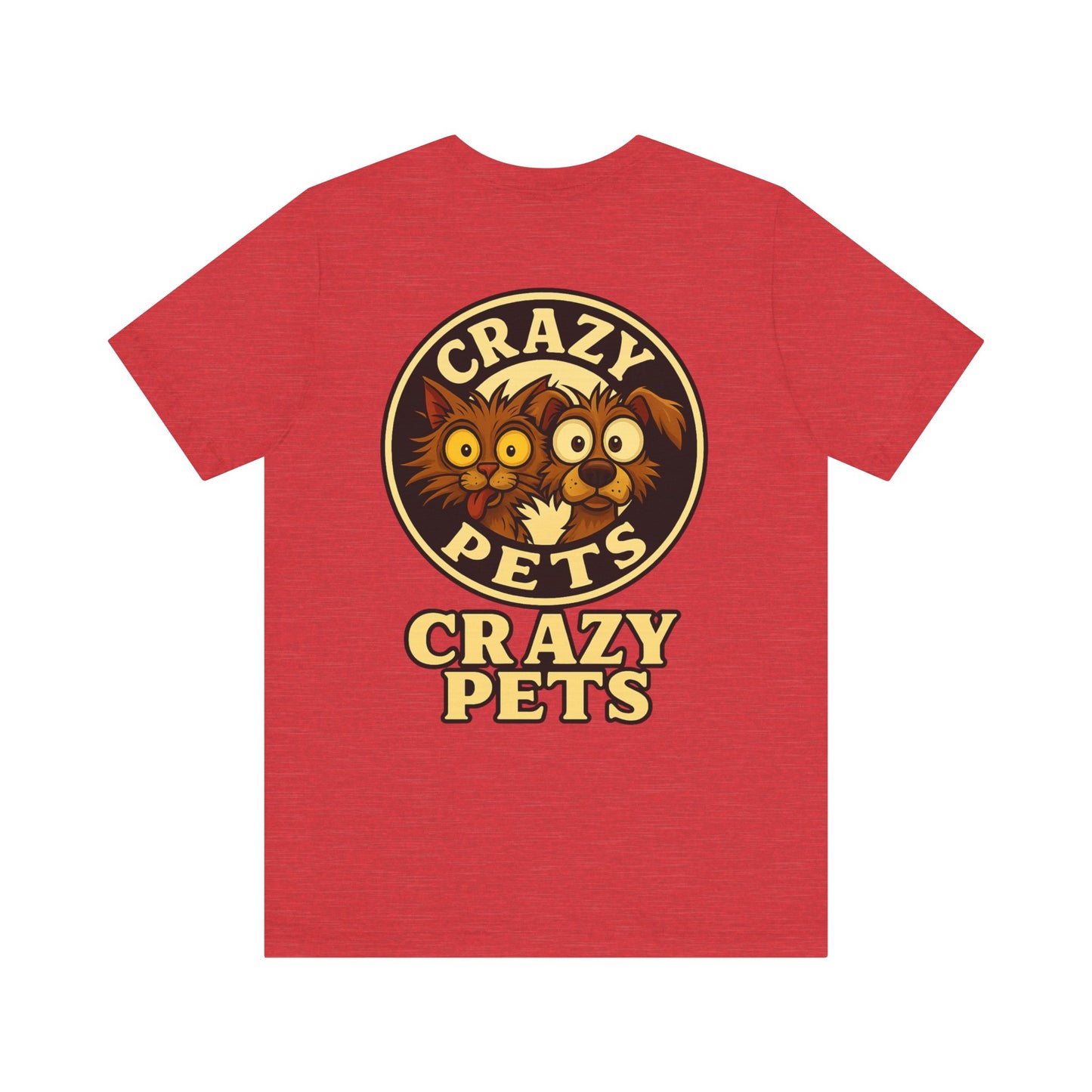 Warning: May Contain Caffeine Dog Tee — Cute Coffee Lover T-Shirt