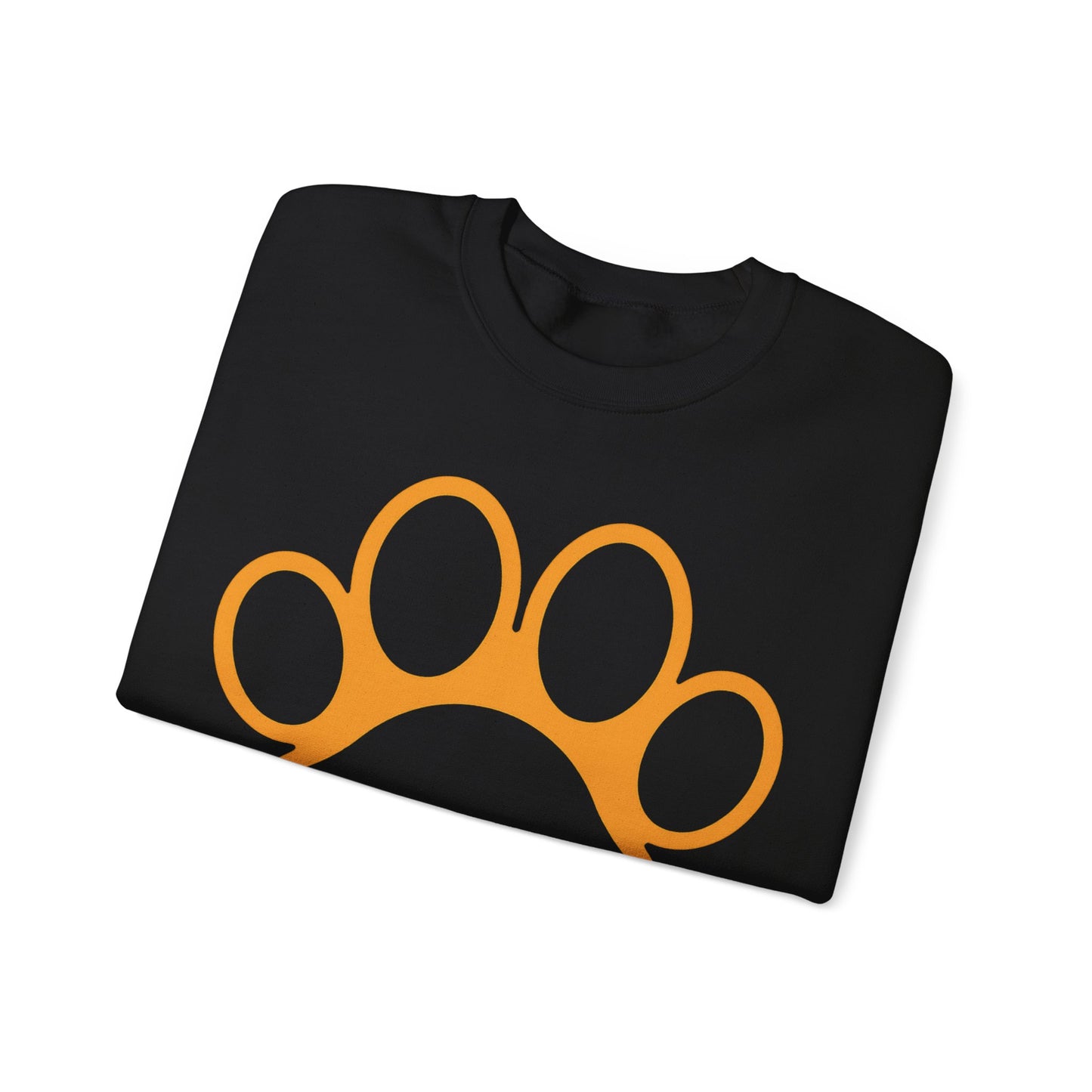 Paw Print Unisex Sweatshirt for Pet Lovers, Cozy Gift for Dog Moms, Birthday Gift, Animal Lover Apparel, Cute Pet Owner Crewneck