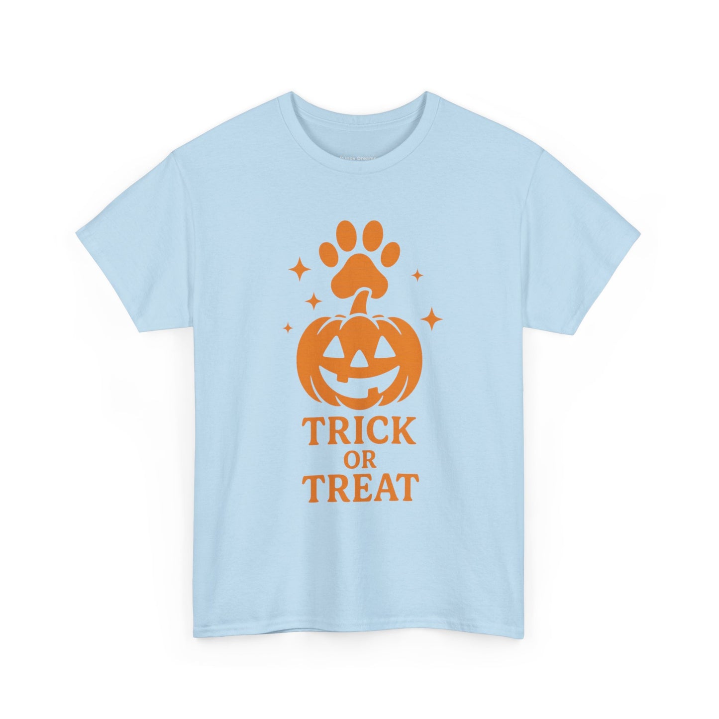 Halloween Pet Lovers Tee, Trick or Treat T-Shirt, Dog Costume Shirt, Fall Apparel, Cute Halloween Top, Gift for Animal Lovers