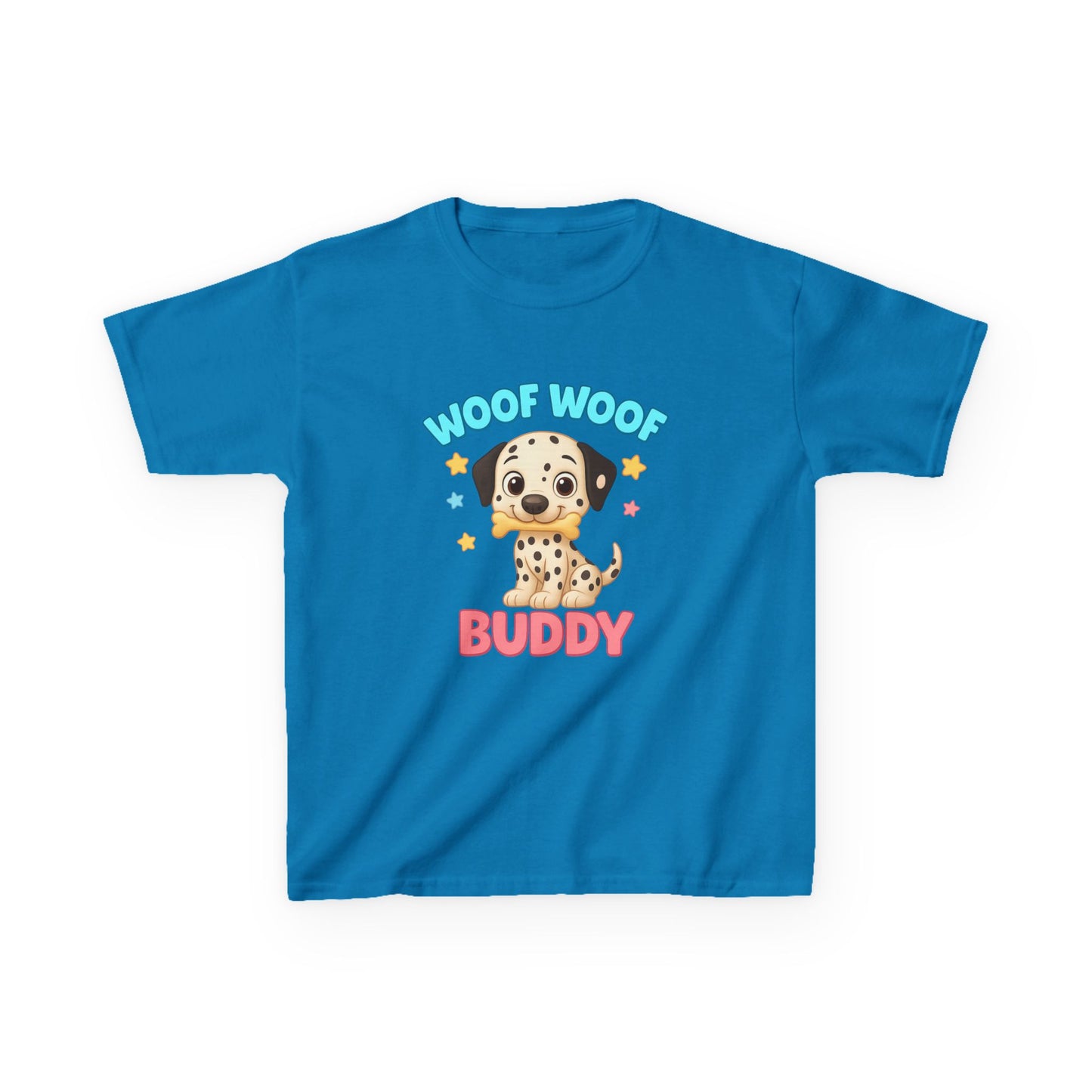 Kids Dalmatian Dog Tee, Cute Pet Shirt for Boys & Girls, Birthday Gift, Animal Lovers, Fun Casual Wear, Cartoon Dog Design