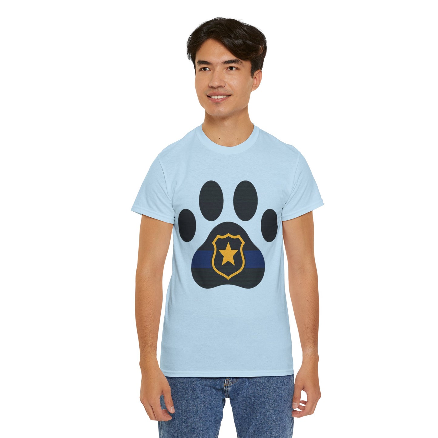 Supportive Law Enforcement T-Shirt, Pet Lover's Gift, Cop Gear, Memorial Day, Police Partner Tee, Animal Advocate Shirt
