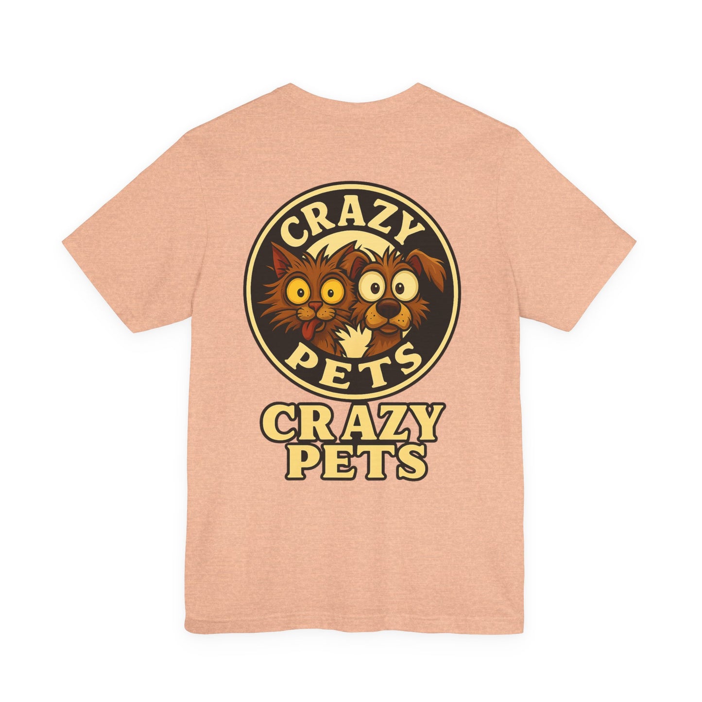 Warning: May Contain Caffeine Dog Tee — Cute Coffee Lover T-Shirt