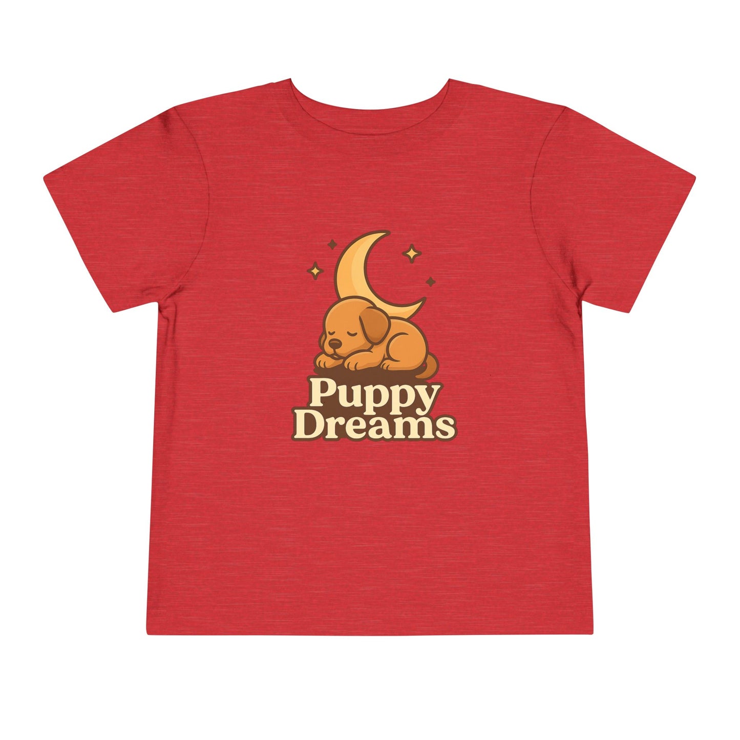 Puppy Dreams Toddler Tee, Cute Kids Shirt, Baby Gift, Animal Lovers T-Shirt, Toddler Summer Wear, Birthday Present